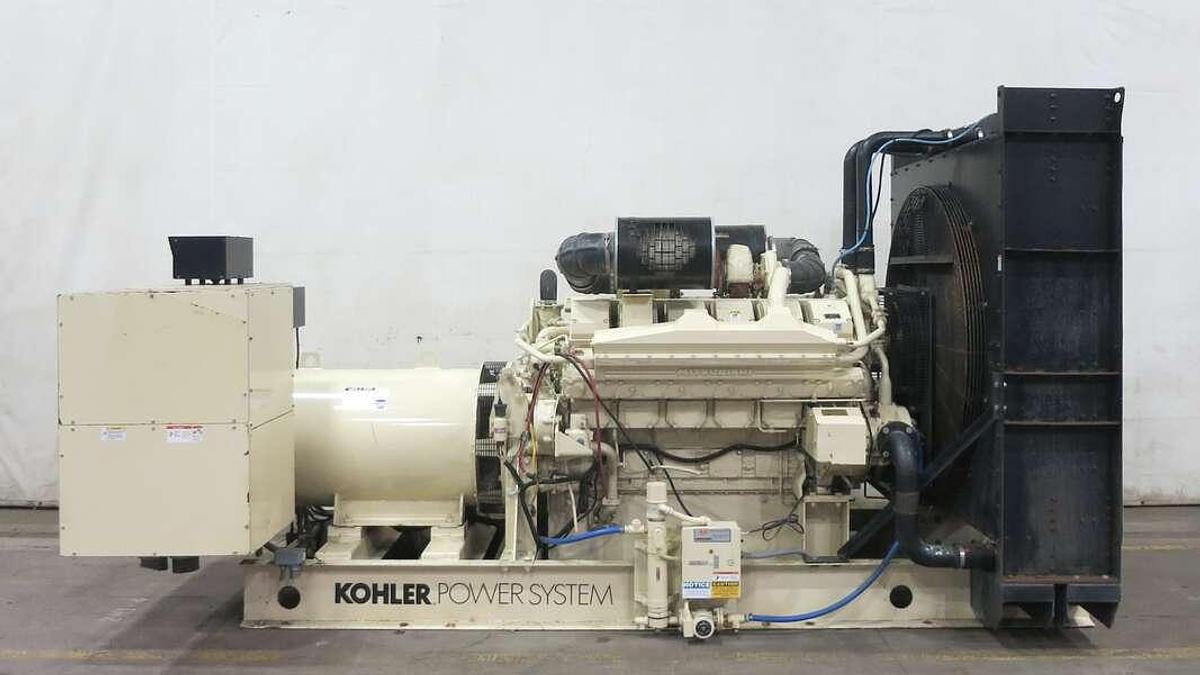 2000 KOHLER 1000ROZM DIESEL GENERATOR 1000 KW - undefined