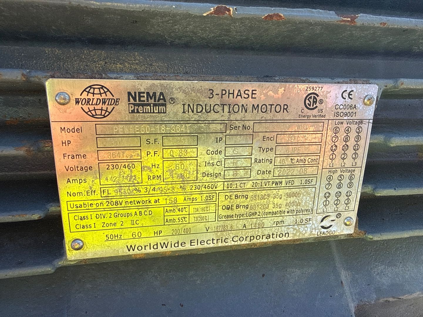 ARMSTRONG CL703 PUMP & MOTOR ASSEMBLY - undefined