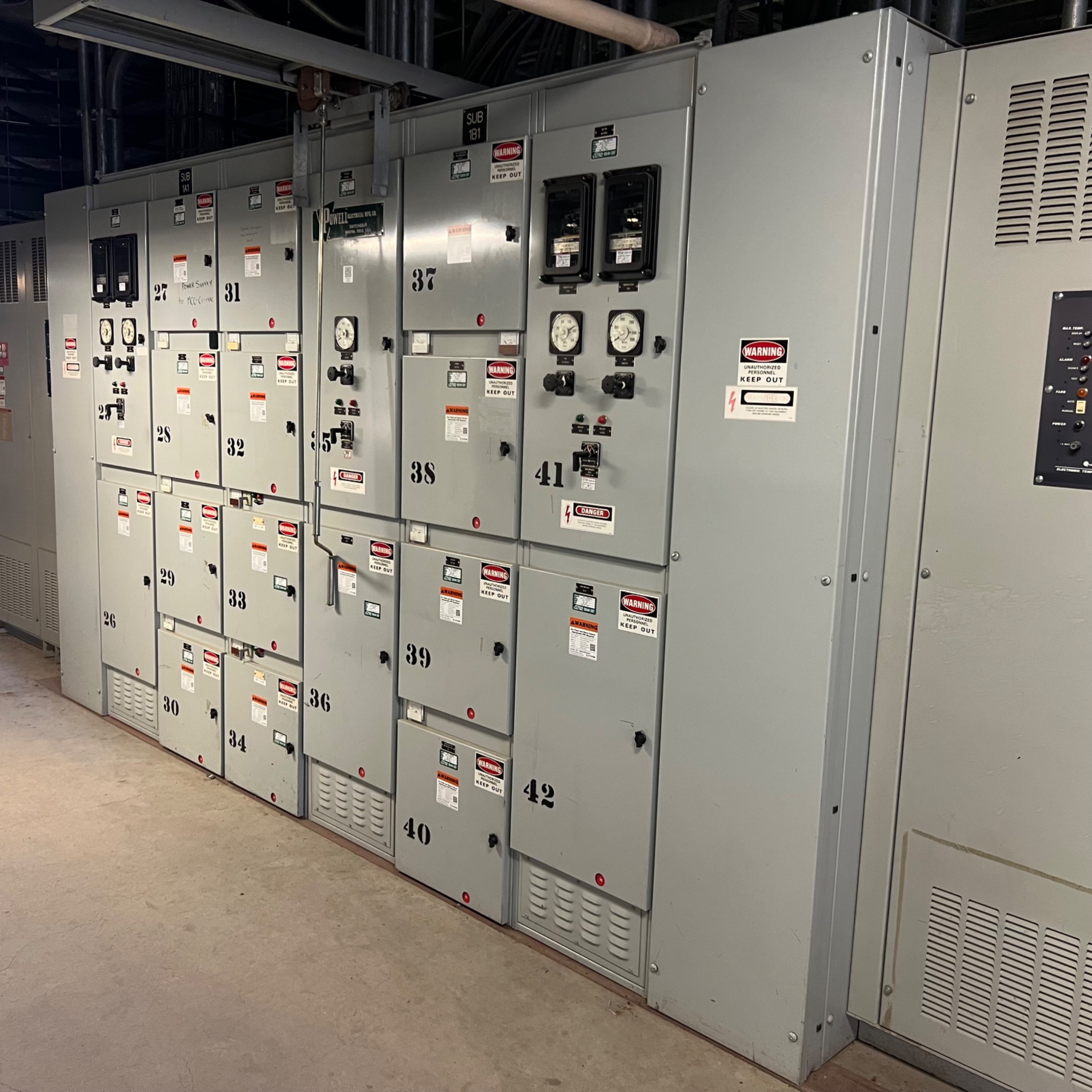 BULK QTY OF MOTOR CONTROL CENTERS - undefined