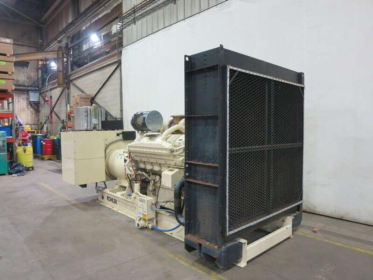2000 KOHLER 1000ROZM DIESEL GENERATOR 1000 KW - undefined