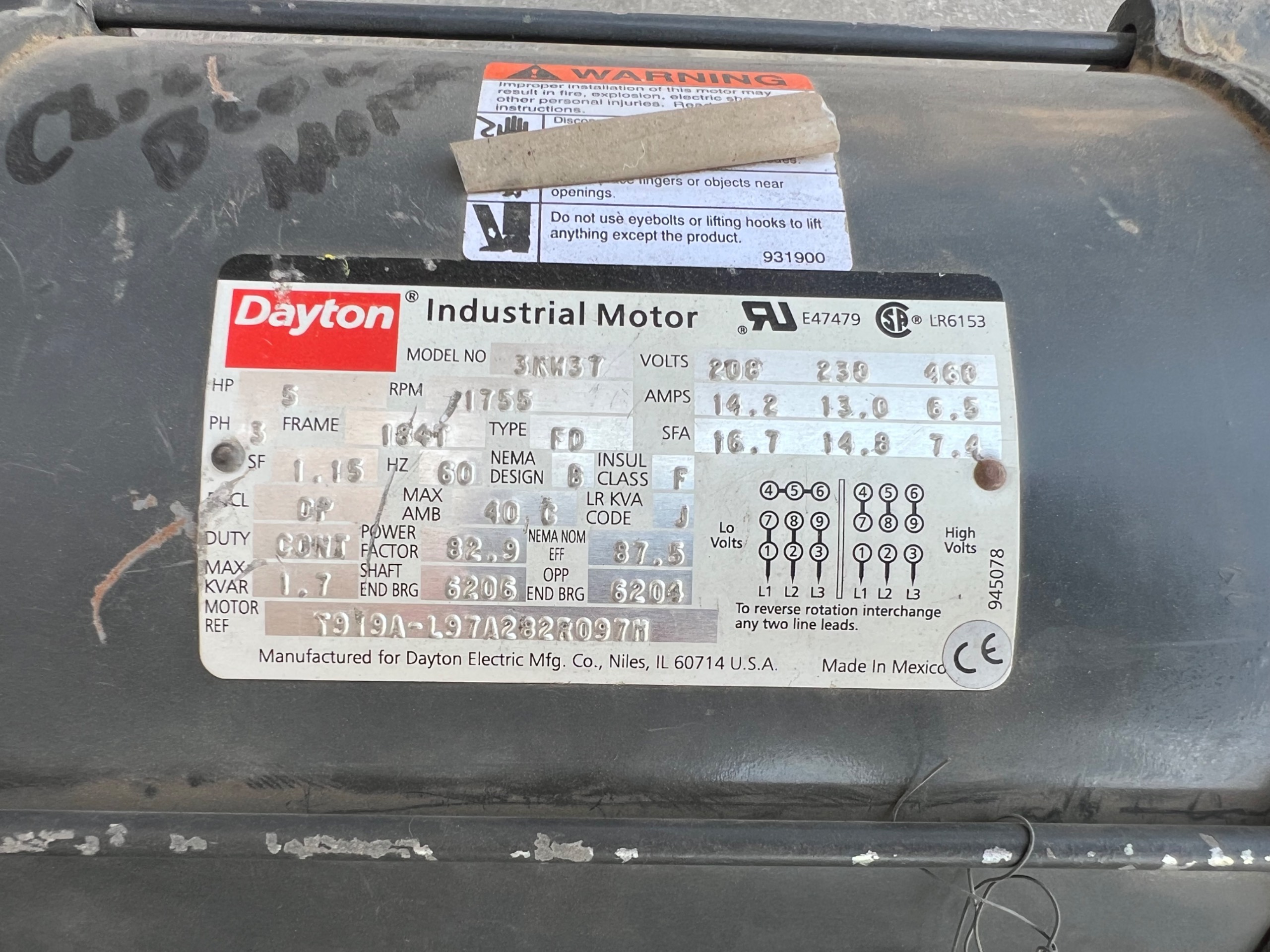 QTY 9: ELECTRIC MOTORS - undefined