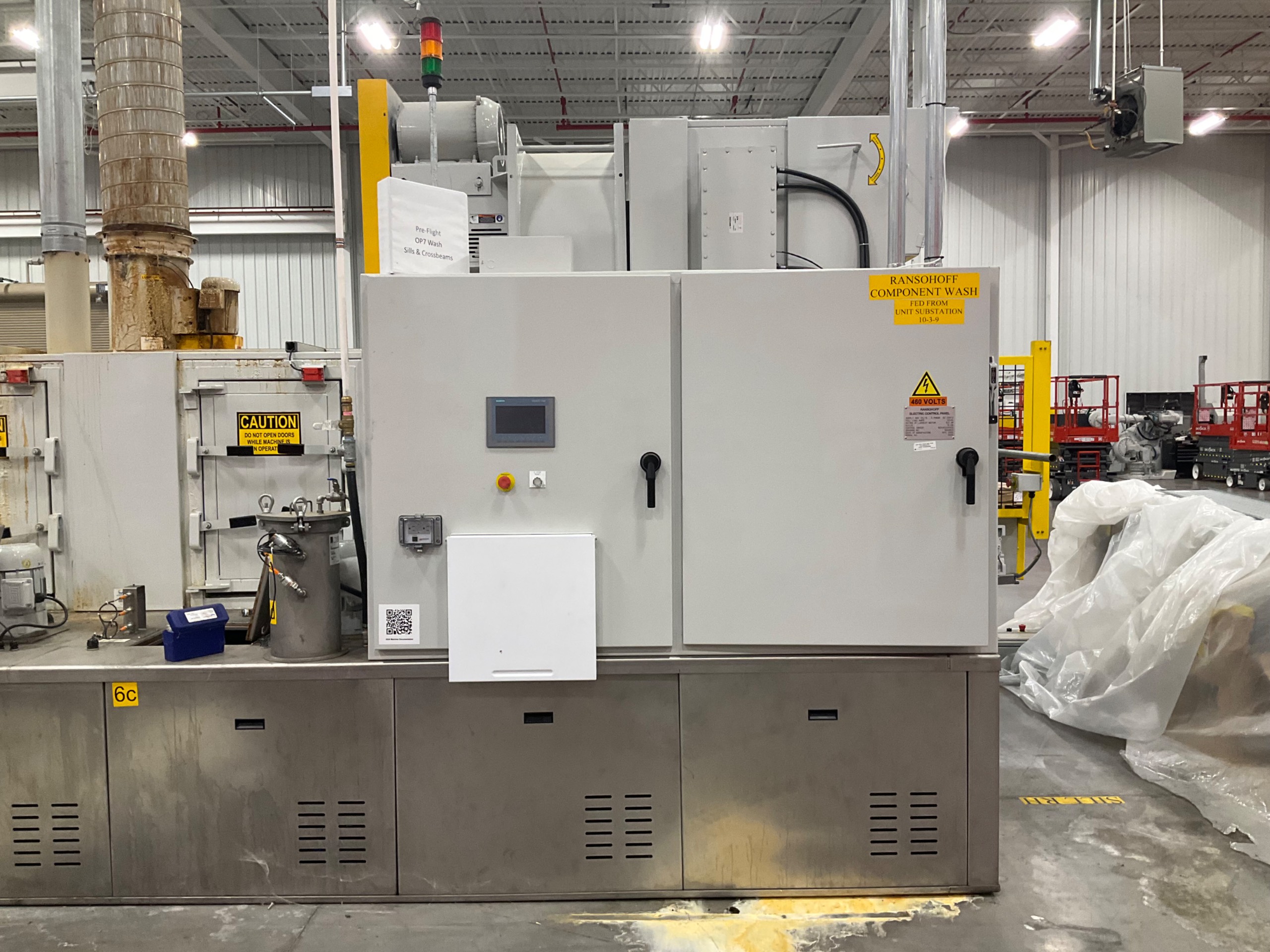 RANSOHOFF PARTS WASHING MACHINE - undefined