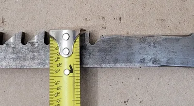 DAVIS 3/8 KEYSEATER CO. GP 3/8" KEYSEATER BROACH 13/16" HEIGHT 16" LENGTH - undefined