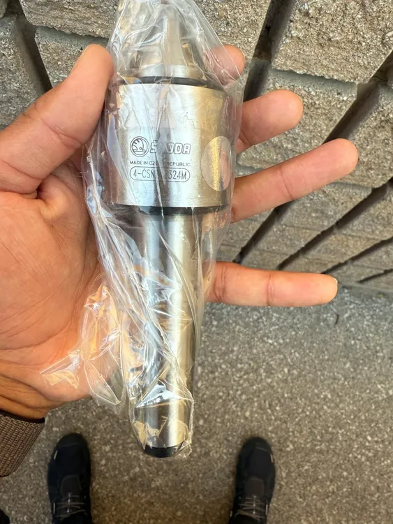 SKODA 4-CSN243324M HEAVY DUTY LIVE CENTRE, MT4, 60°, 2860 LB LOAD, 6000 RPM, 5 LB - undefined