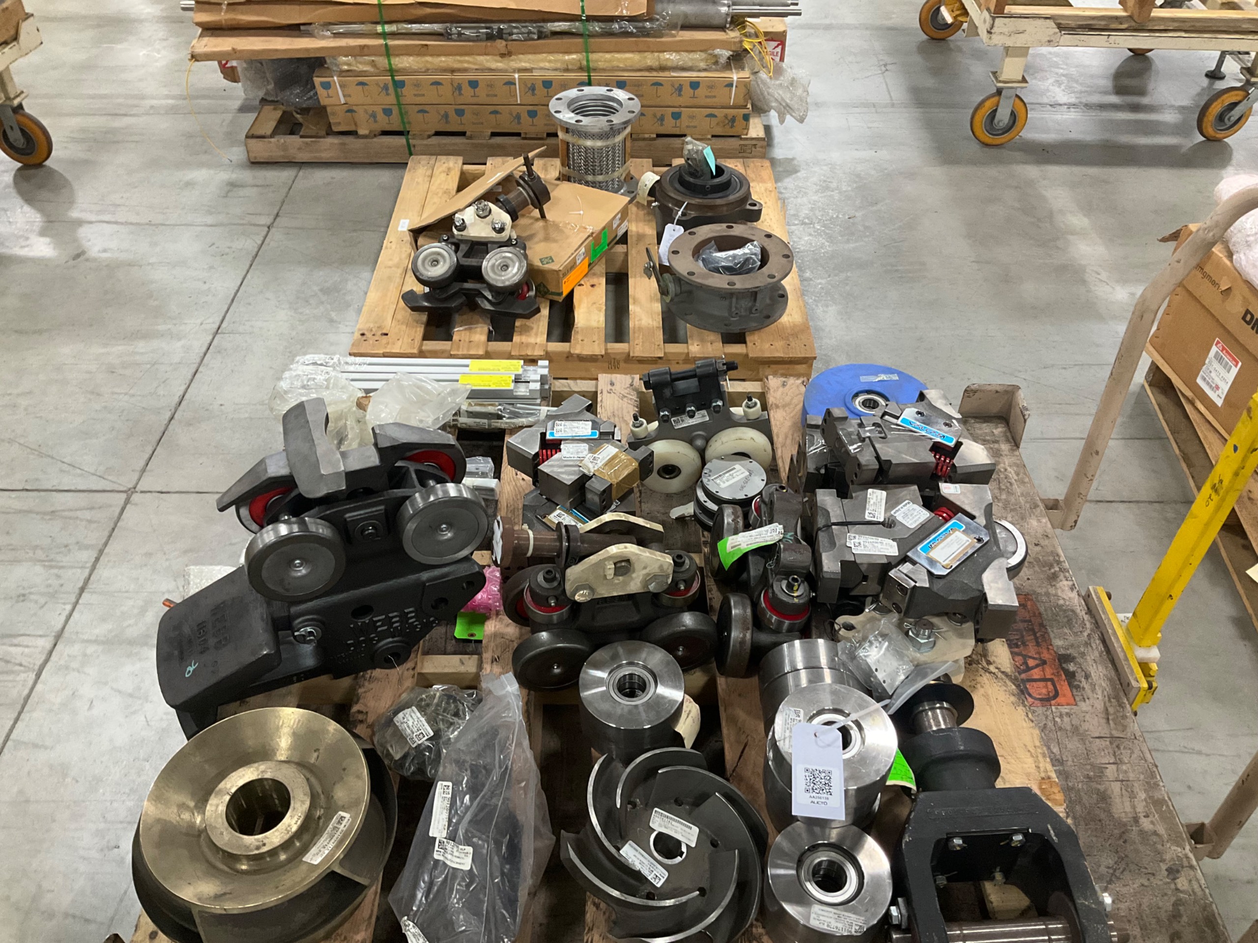BULK LIST OF MECHANICAL PARTS - undefined