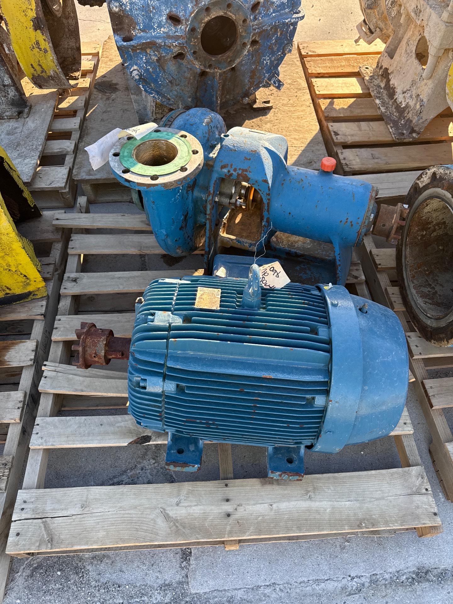 PUMP & 40 HP MOTOR ASSEMBLY - undefined
