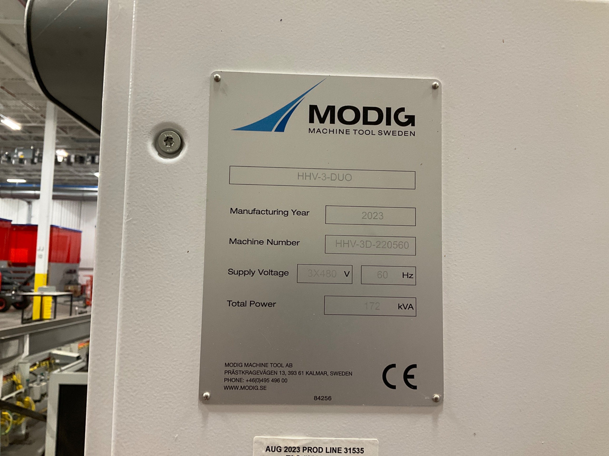 2023 MODIG HHV-3-DUO HORIZONTAL MACHINING CENTER - undefined