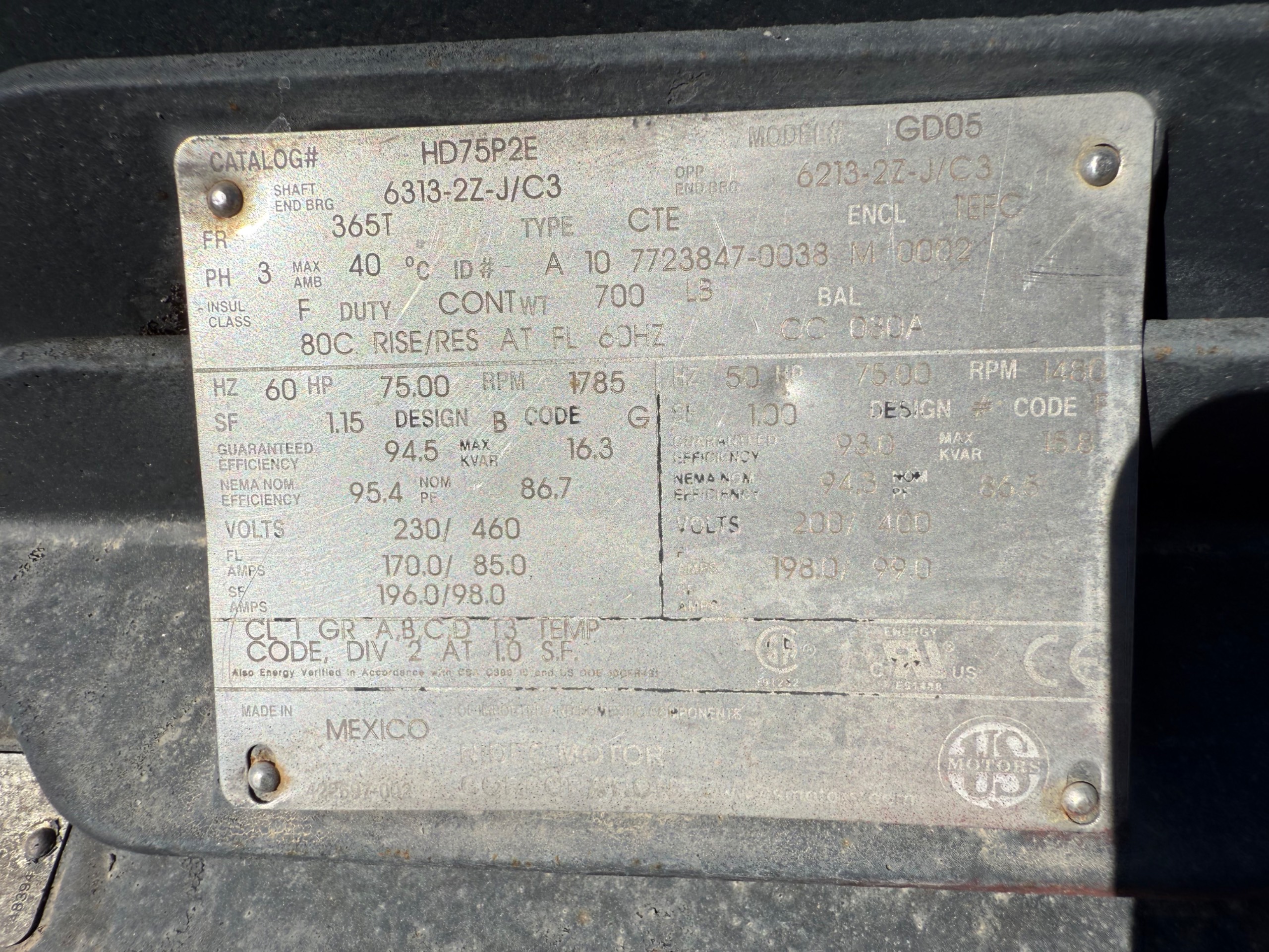 QTY 2: AC MOTORS - undefined