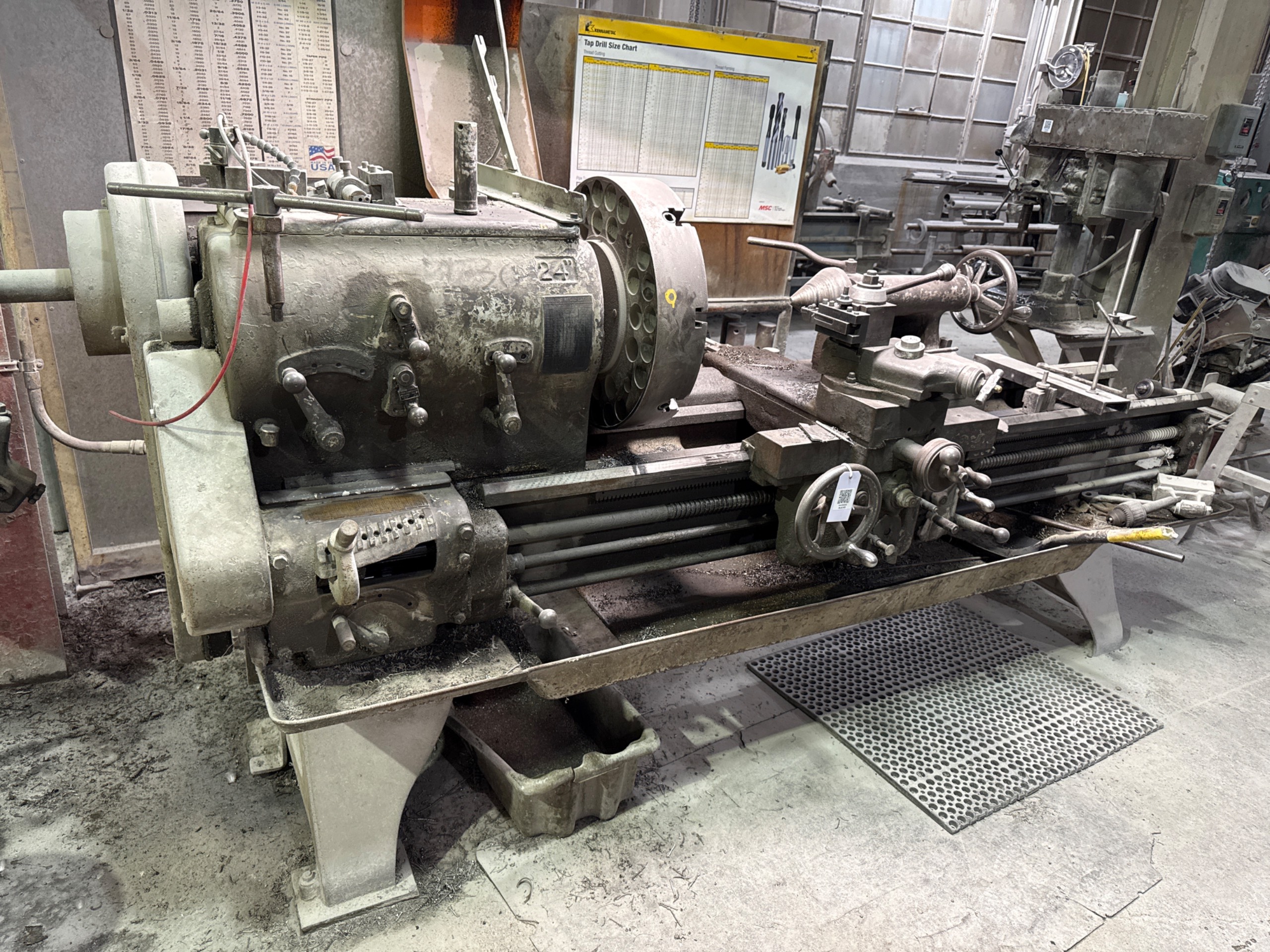 LEBLOND REGAL 24" MANUAL LATHE - undefined