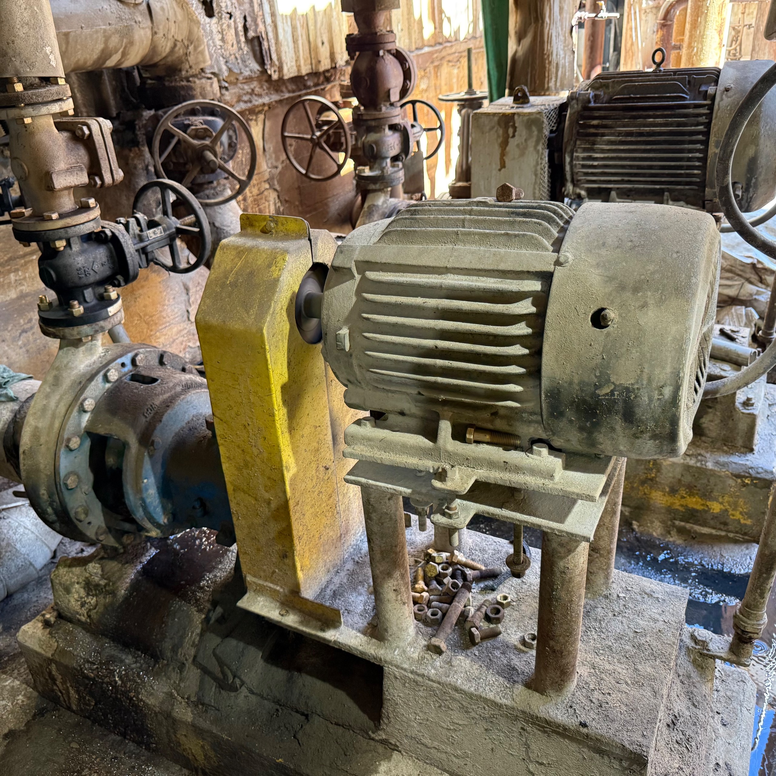 GOULDS PUMP & 20HP MOTOR ASSEMBLY - undefined