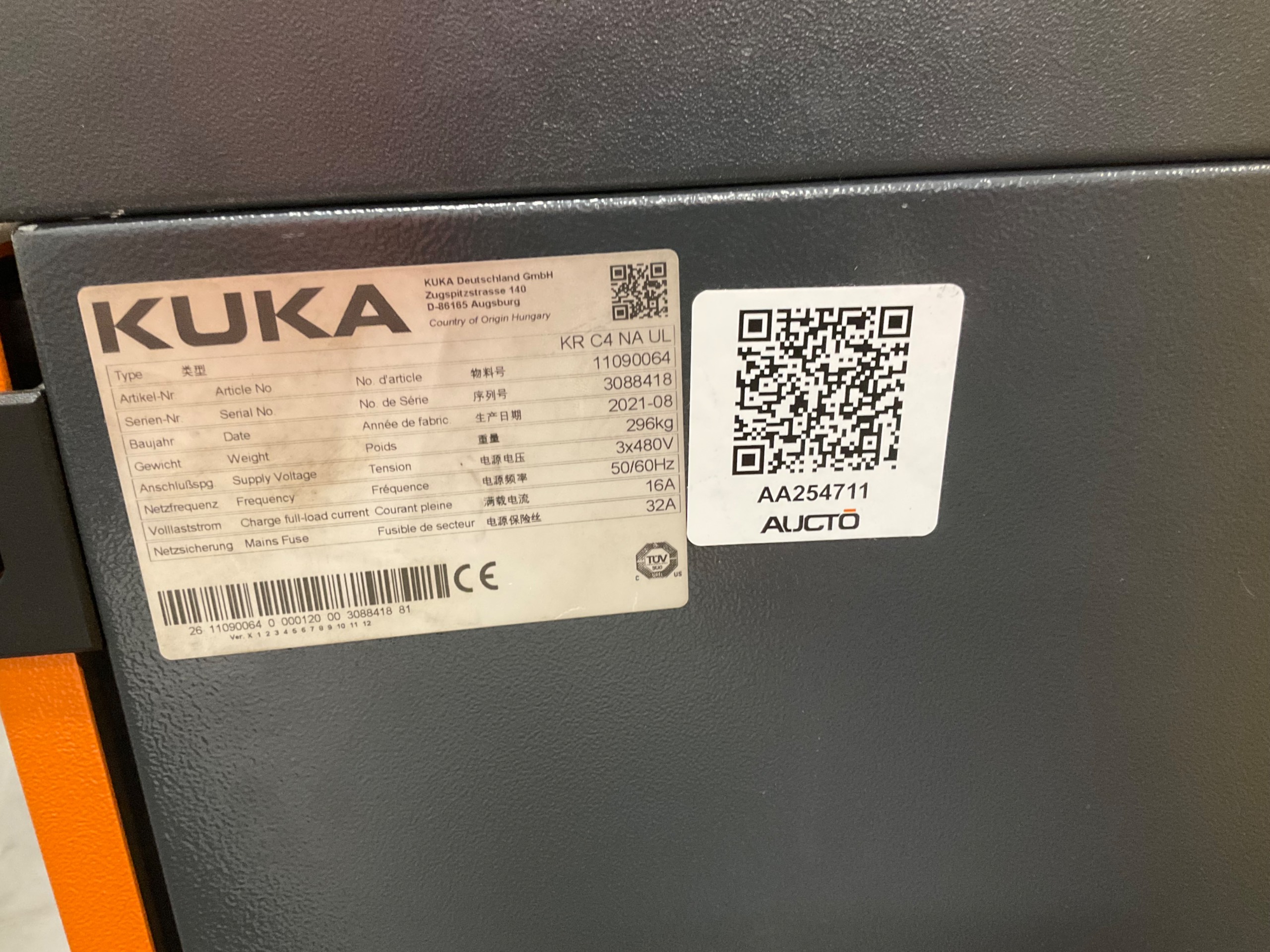 2021 KUKA KR 500 R2830 ROBOT & CONTROLLER ASSEMBLY - undefined