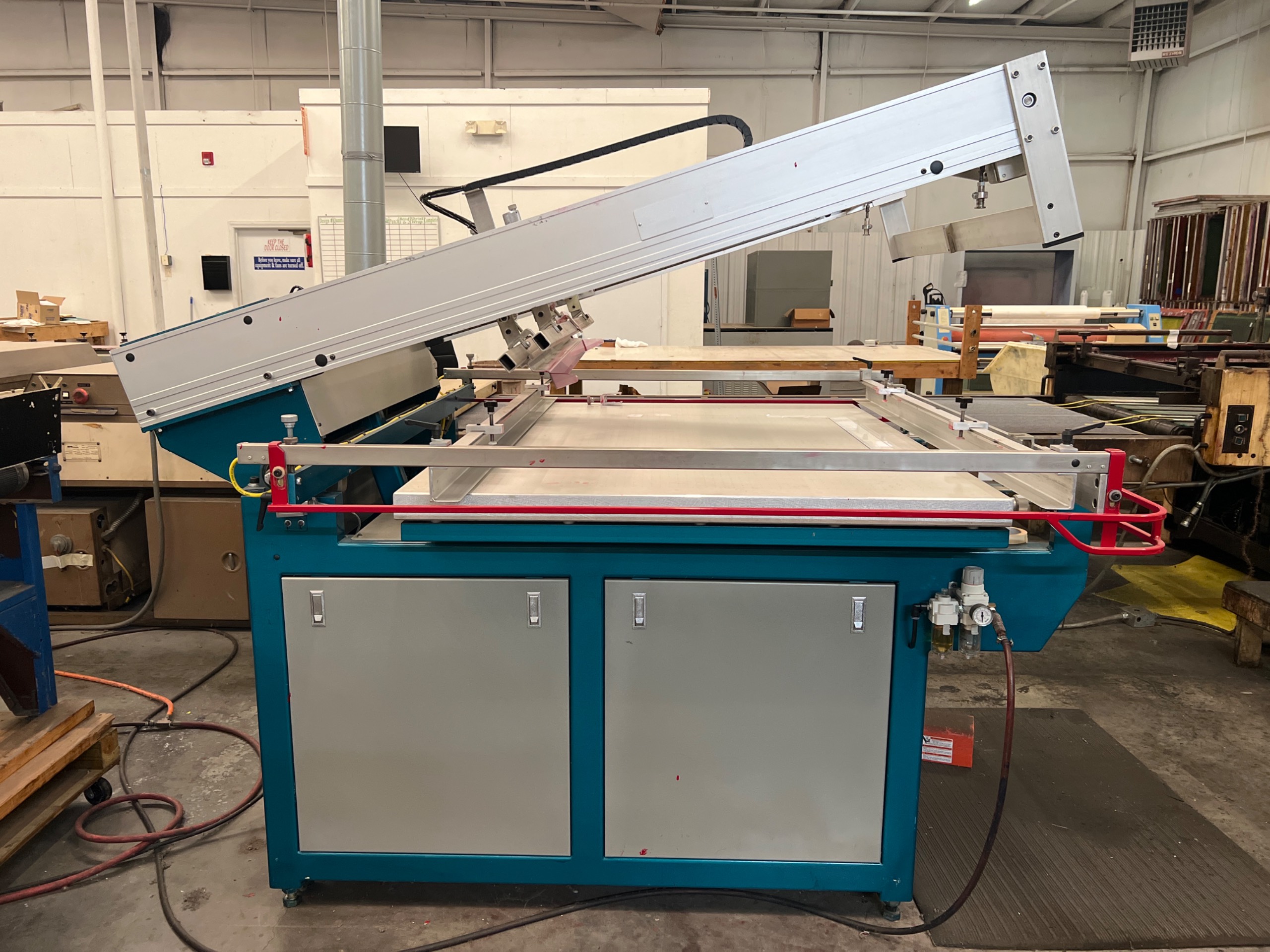 2019 AWT AWT-APHT-3855 FLATBED SCREEN PRINTING PRESS - undefined