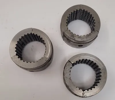 SUPERIOR CINCINNATI 2 1/8" MASTER SERRATED COLLET PAD SET OF 3 - undefined