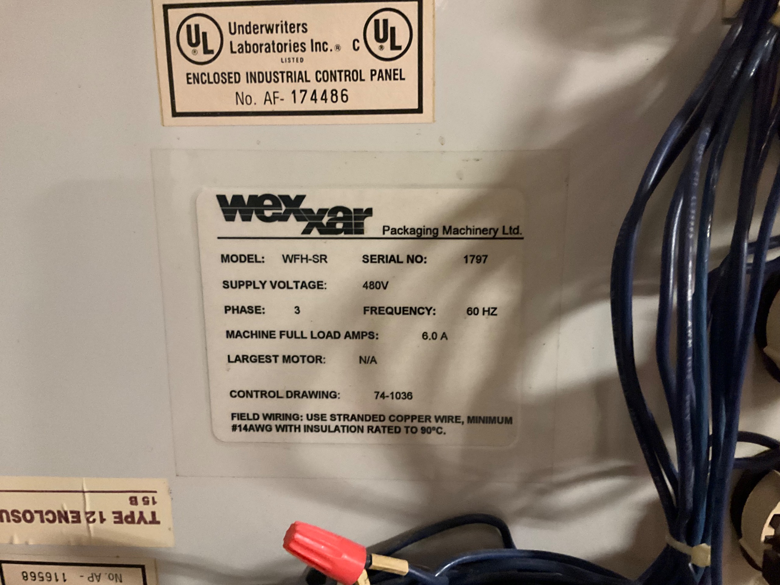 WEXXAR WFH‑SR CASE ERECTOR - undefined