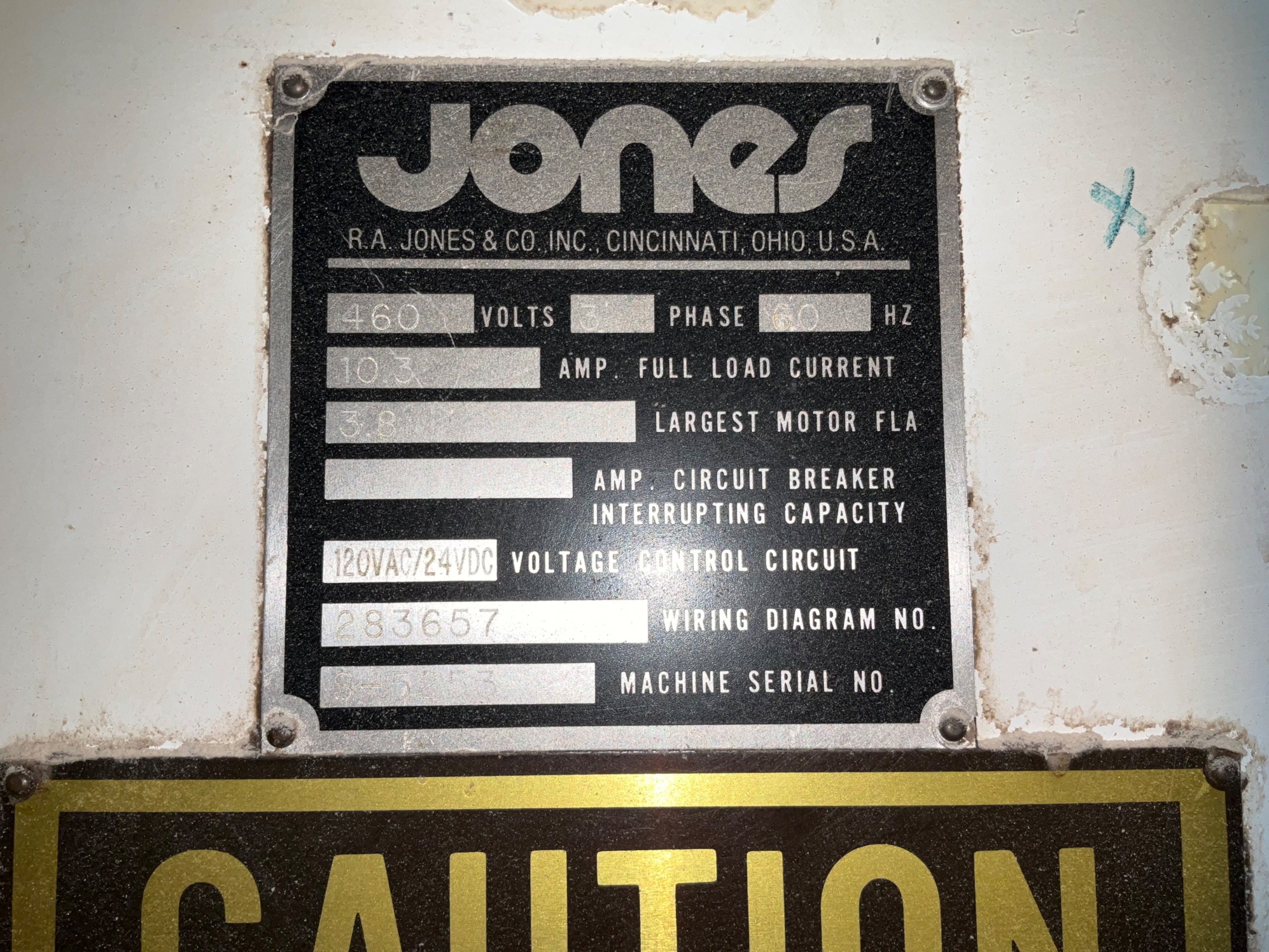 R.A. JONES SSG IV SIDE SEAM GLUER - undefined