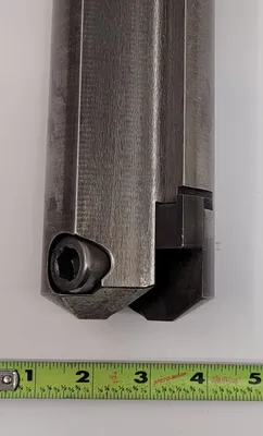 ALLIED MACHINE STRAIGHT FLUTE INSERT SPADE DRILL, MODEL 21861-0005, MT5 SHANK, F SERIES - undefined