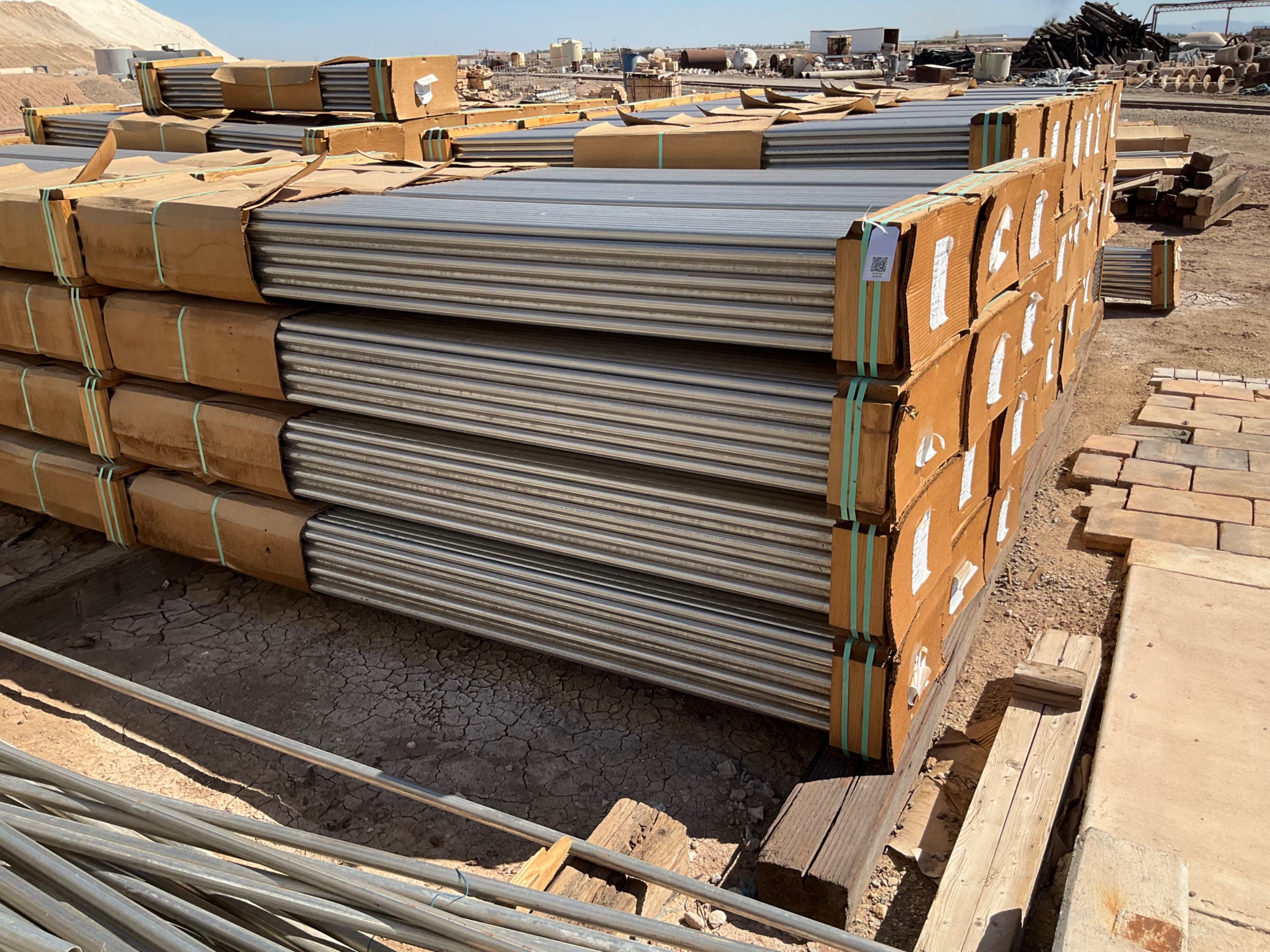 BULK QTY OF 2024 RATHGIBSON 1-1/2" 065A 304/304L 20' STAINLESS STEEL TUBES - undefined