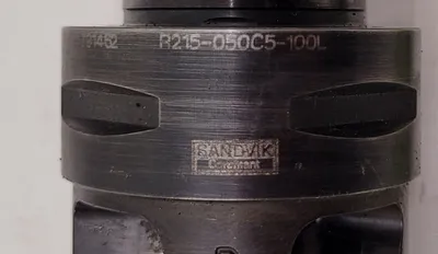 SANDVIK COROMANT R215-050C5-100L SQUARE SHOULDER MILL - 4 FLUTES, 16 INSERTS - undefined