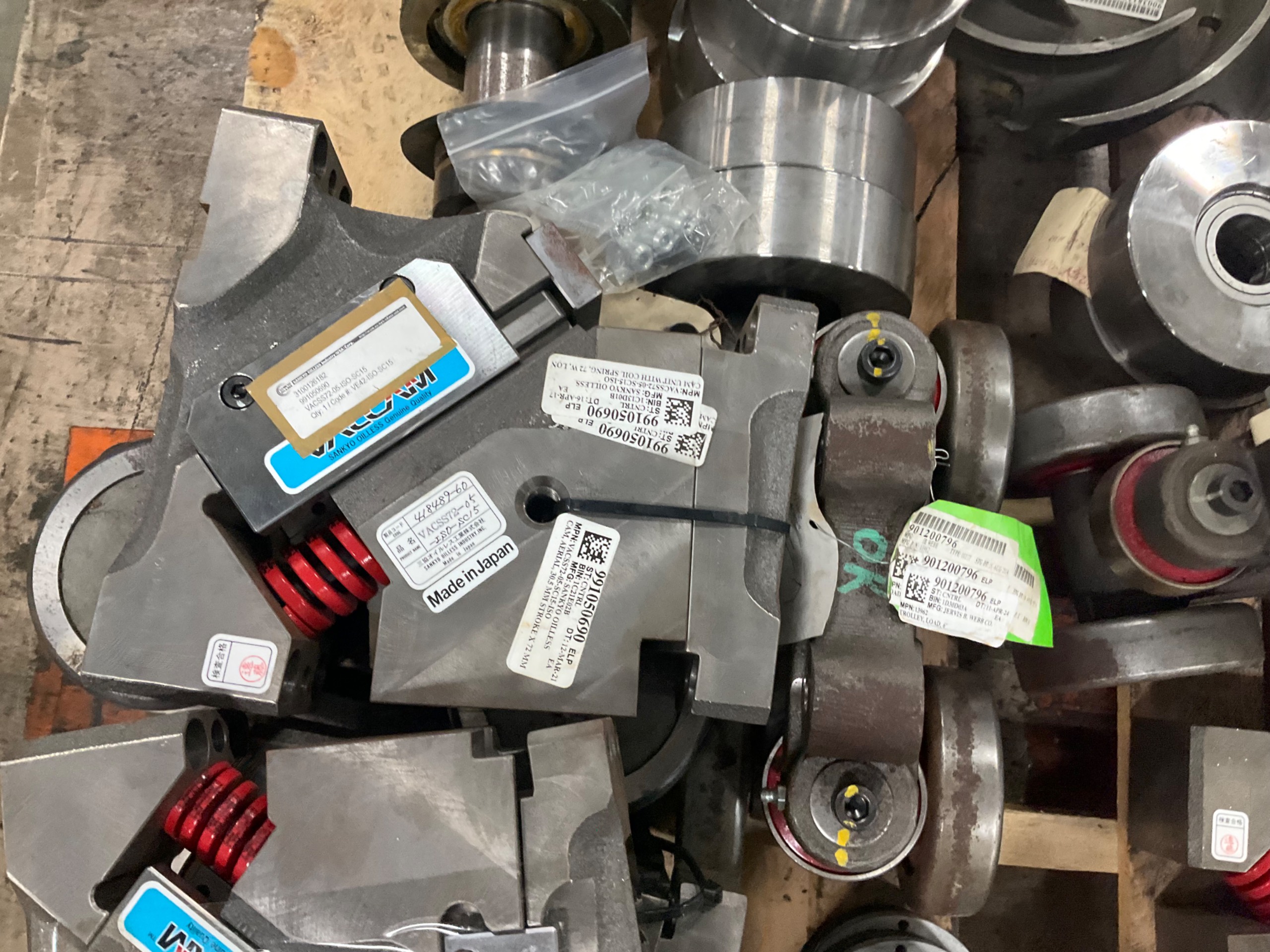 BULK LIST OF MECHANICAL PARTS - undefined