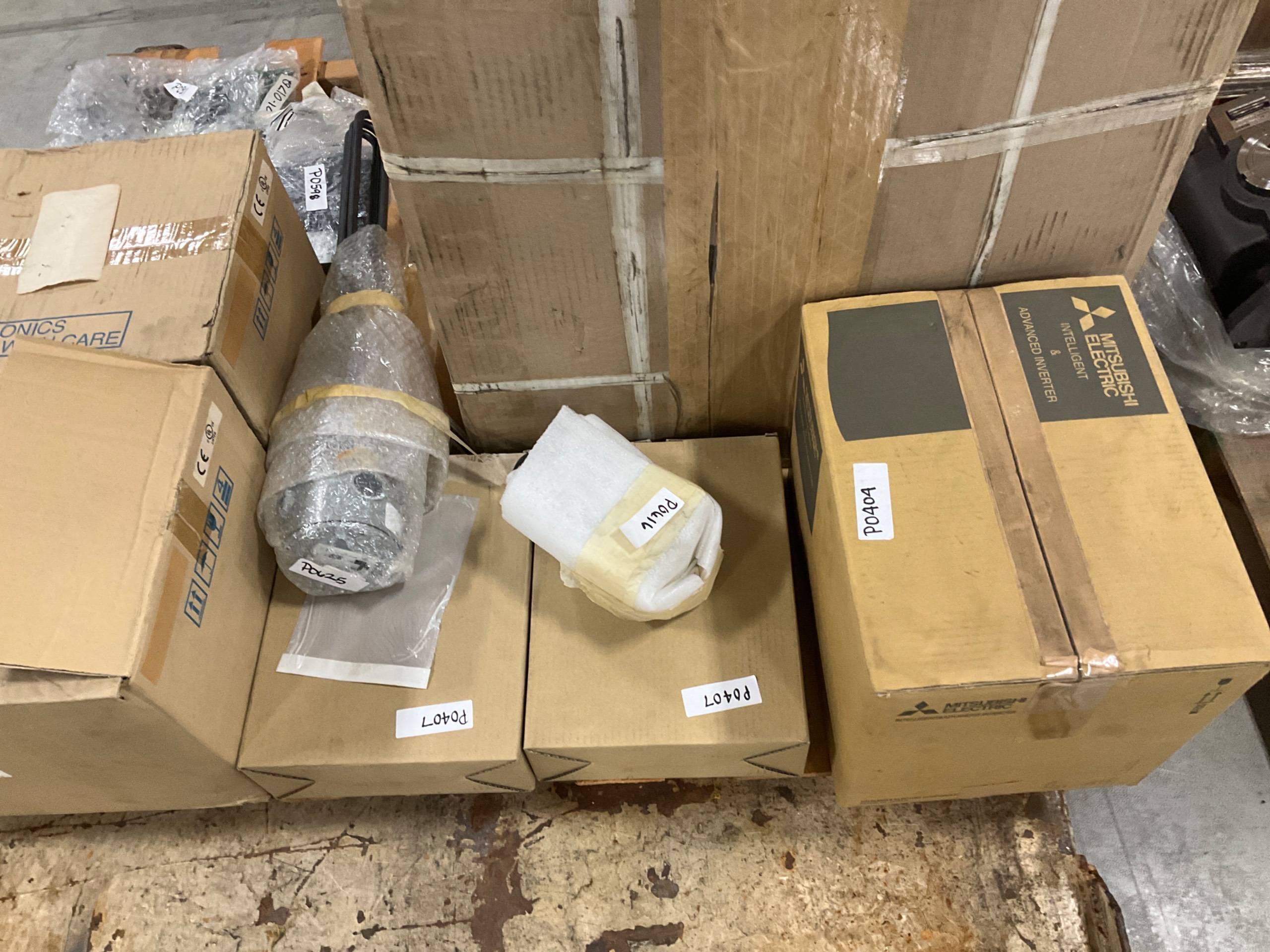 BULK LIST OF ELECTRICAL COMPONENTS - undefined