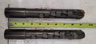 INGERSOLL MAX-I-PEX BALL NOSE END MILL CUTTER, 1-3/16" DIAMETER X 9" LENGTH - undefined