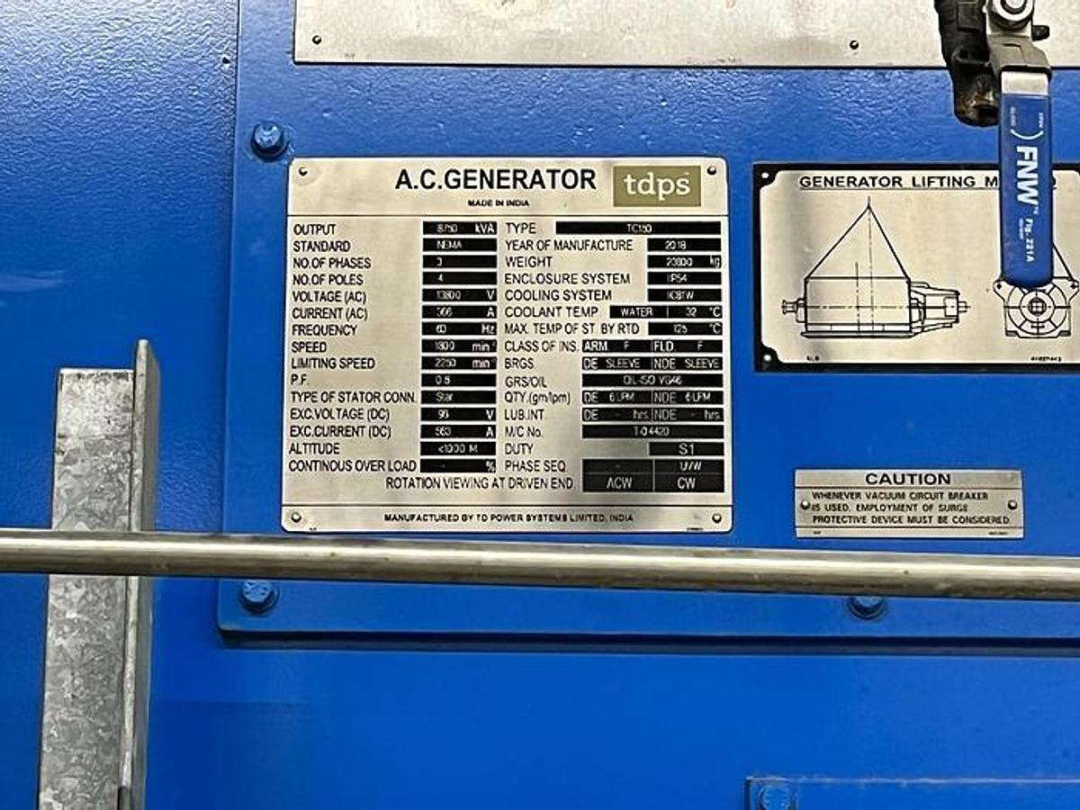 2018 HOWDEN TWIN-CA 56 STEAM TURBINE - undefined