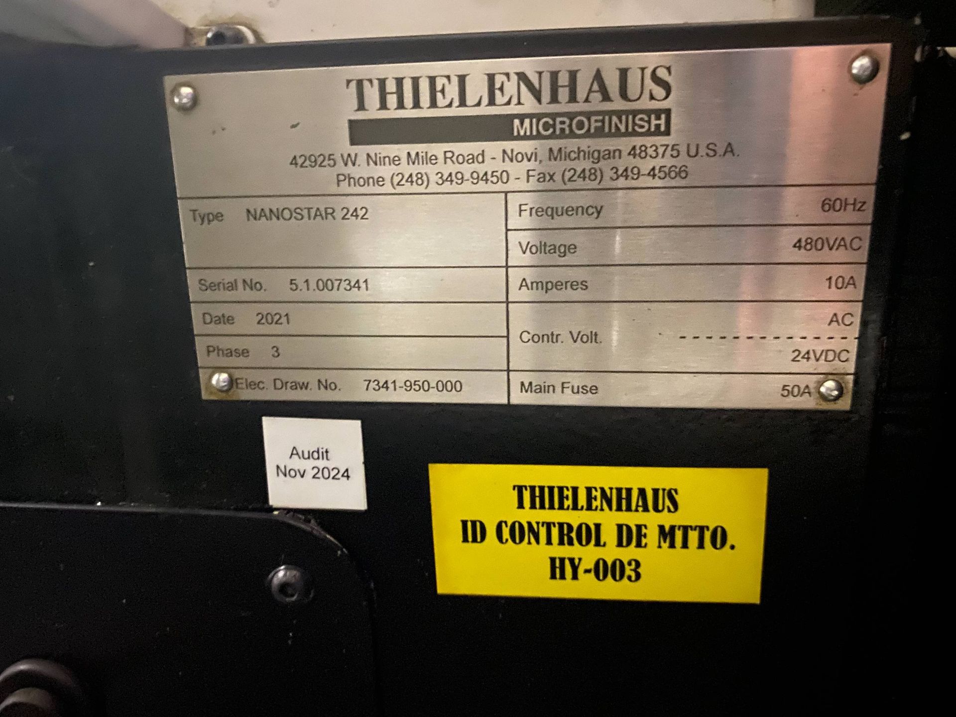 2021 THIELENHAUS NANOSTAR 242 GRINDING MACHINE - undefined