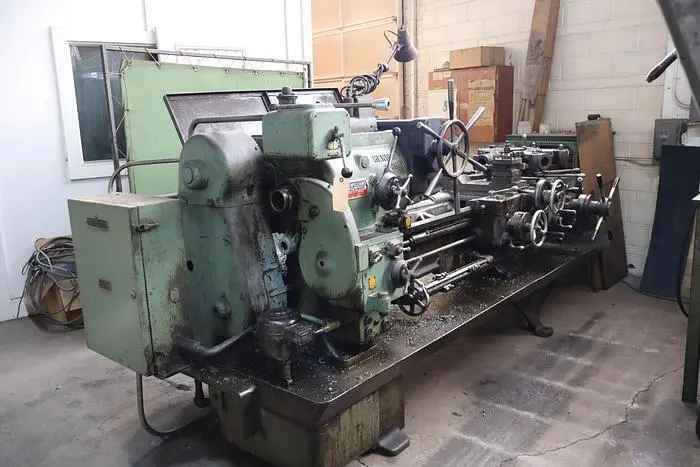 HERBERT NO. 7B COMBINATION TURRET LATHE 23" BED/16" SWING/2.5" BORE/3-7.5HP/20-1000RPM - undefined