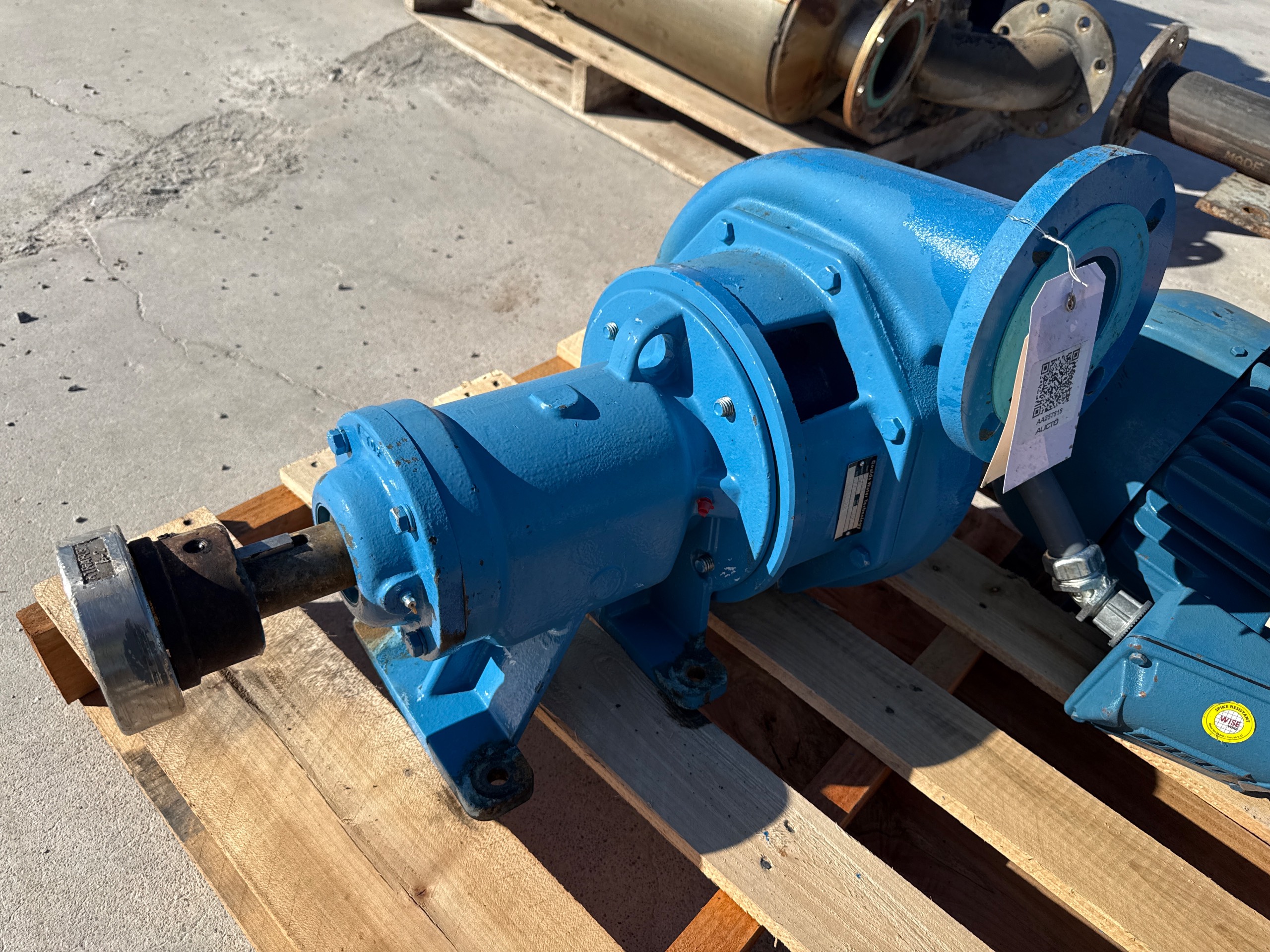 GOULDS 3756 PUMP & 10HP MOTOR ASSEMBLY - undefined