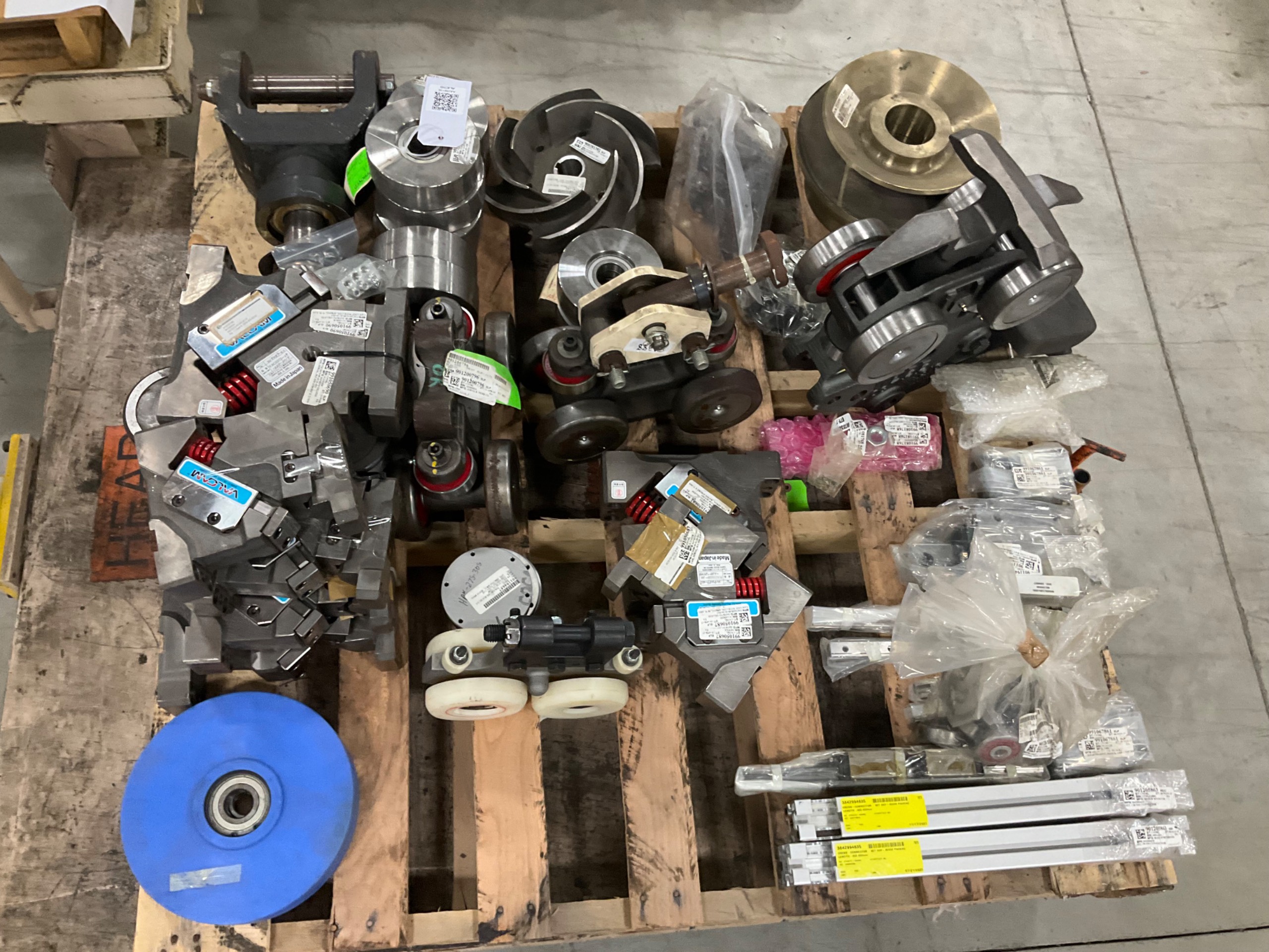 BULK LIST OF MECHANICAL PARTS - undefined