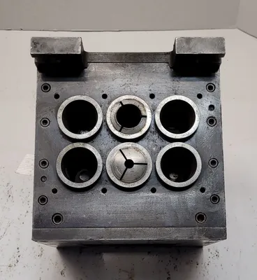 BEERE 6 STATION UNIFORM 5C COLLET FIXTURE, MAX GRIP PRESSURE 2500 - undefined