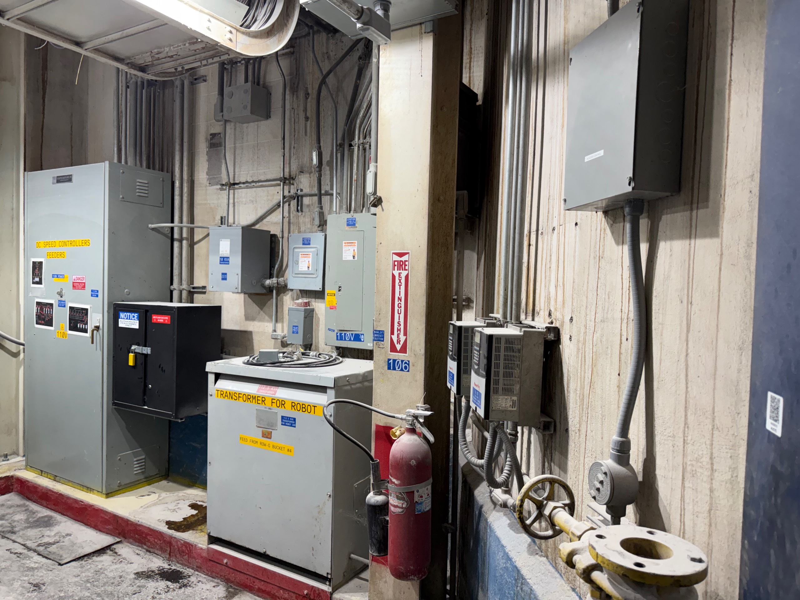 CONTENTS OF ELECTRICAL ROOM - undefined