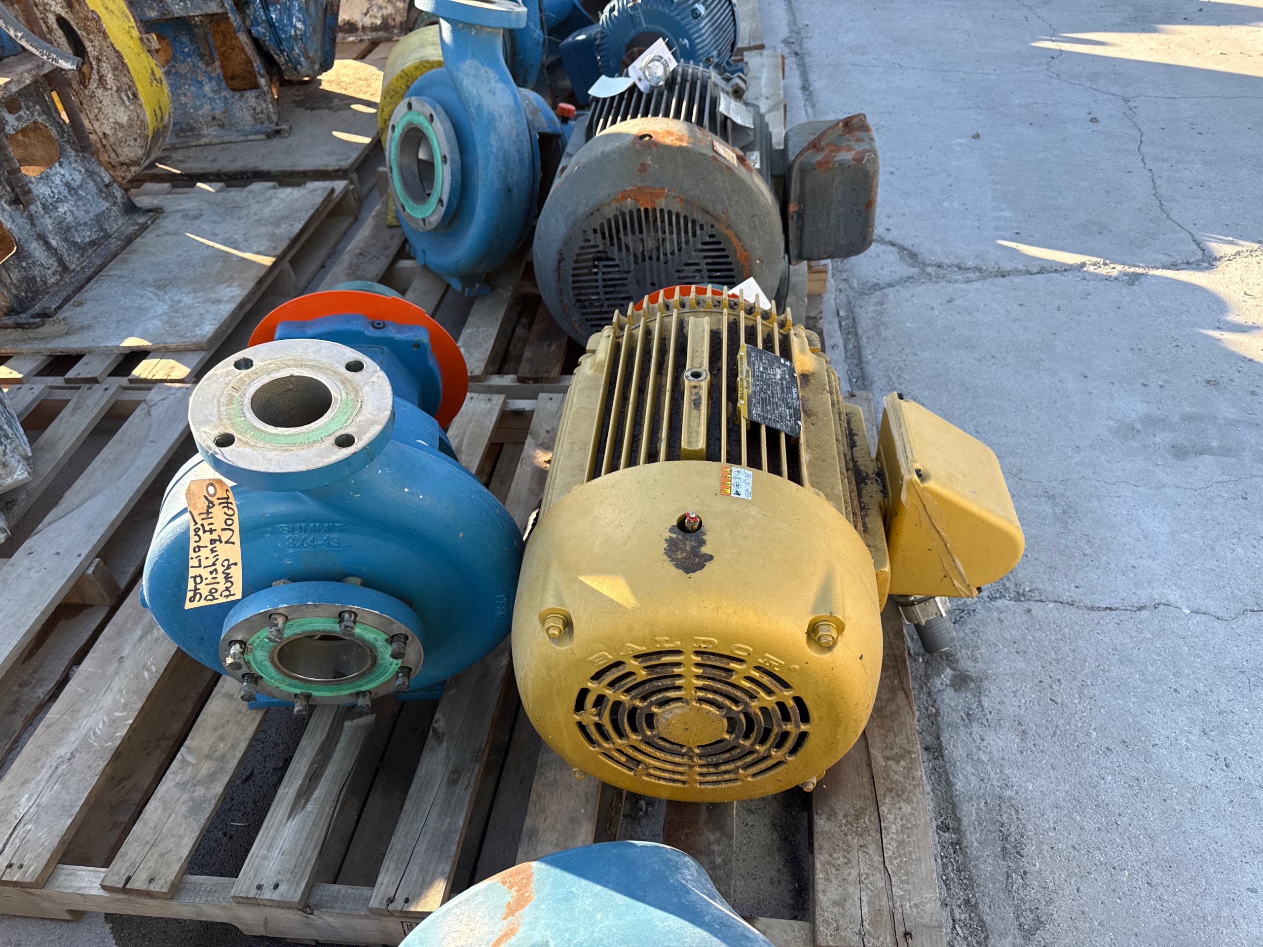 SUMMIT 2196 MTO PUMP & 50 HP MOTOR ASSEMBLY - undefined