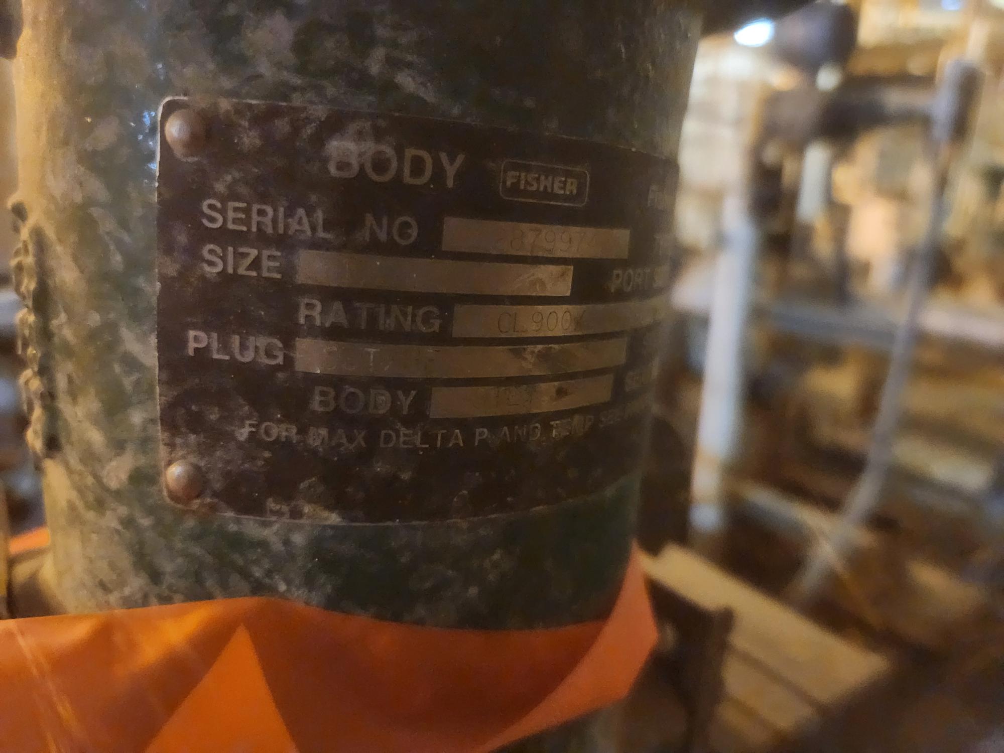 FISHER CONTROL VALVE WITH 657 ACTUATOR - undefined