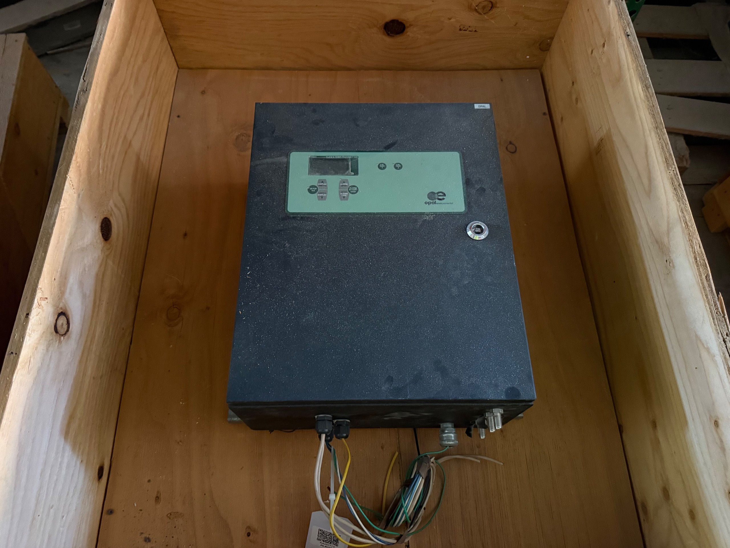 OPAL ENVIRONMENTAL 9J740 FLOW & TEMPERATURE TRANSMITTER - undefined