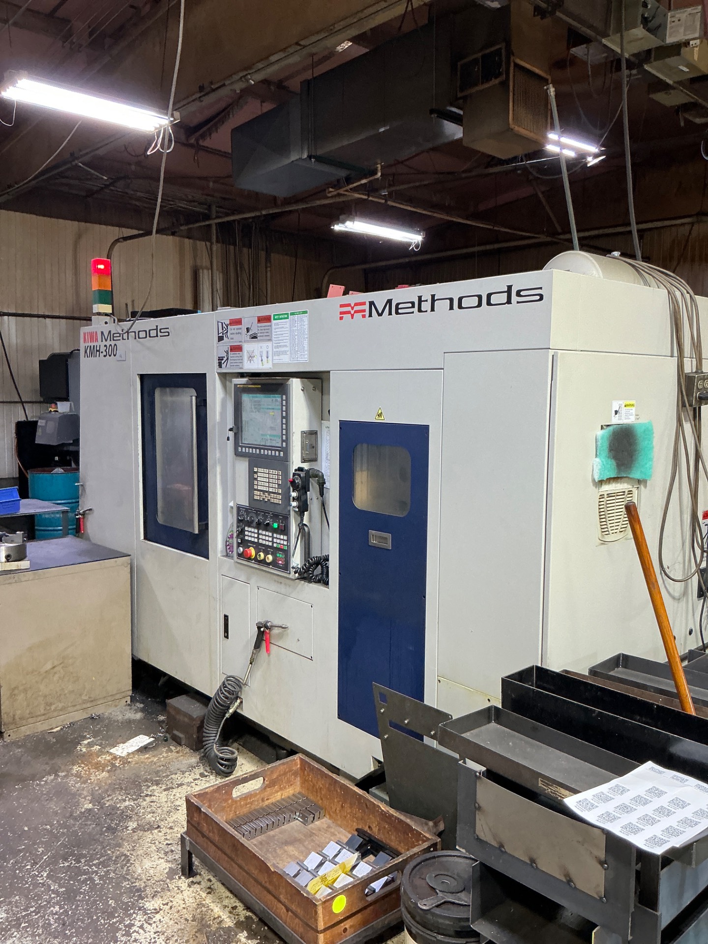 2014 KIWA KMH-300-F001 HORIZONTAL MACHINING CENTER 4-AXIS, 15K RPM, BT30 - undefined