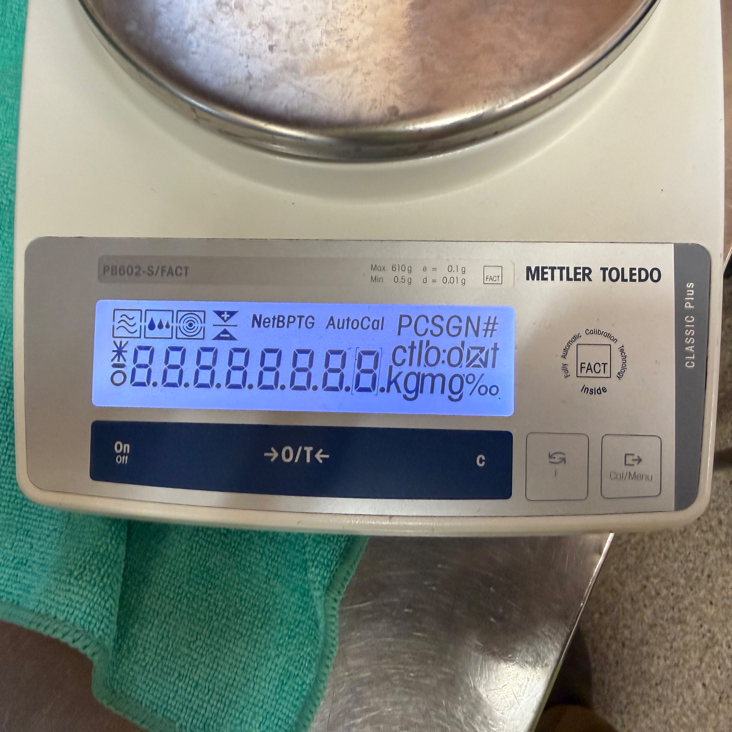 METTLER TOLEDO PB602-S/FACT BALANCE - undefined
