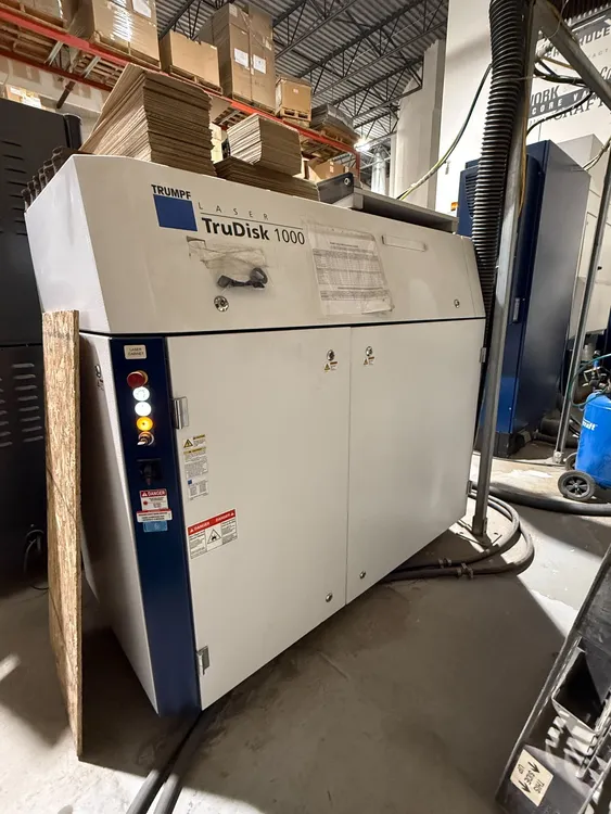 2012 TRUMPF TRULASER CELL 3010 LASER SYSTEM 5-AXIS 1000W 1070NM 1000X500X400MM - undefined