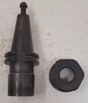 KENNAMETAL BM239810R02 CAT 40 COLLET CHUCK TOOL HOLDER 7-3/8" OAL - undefined