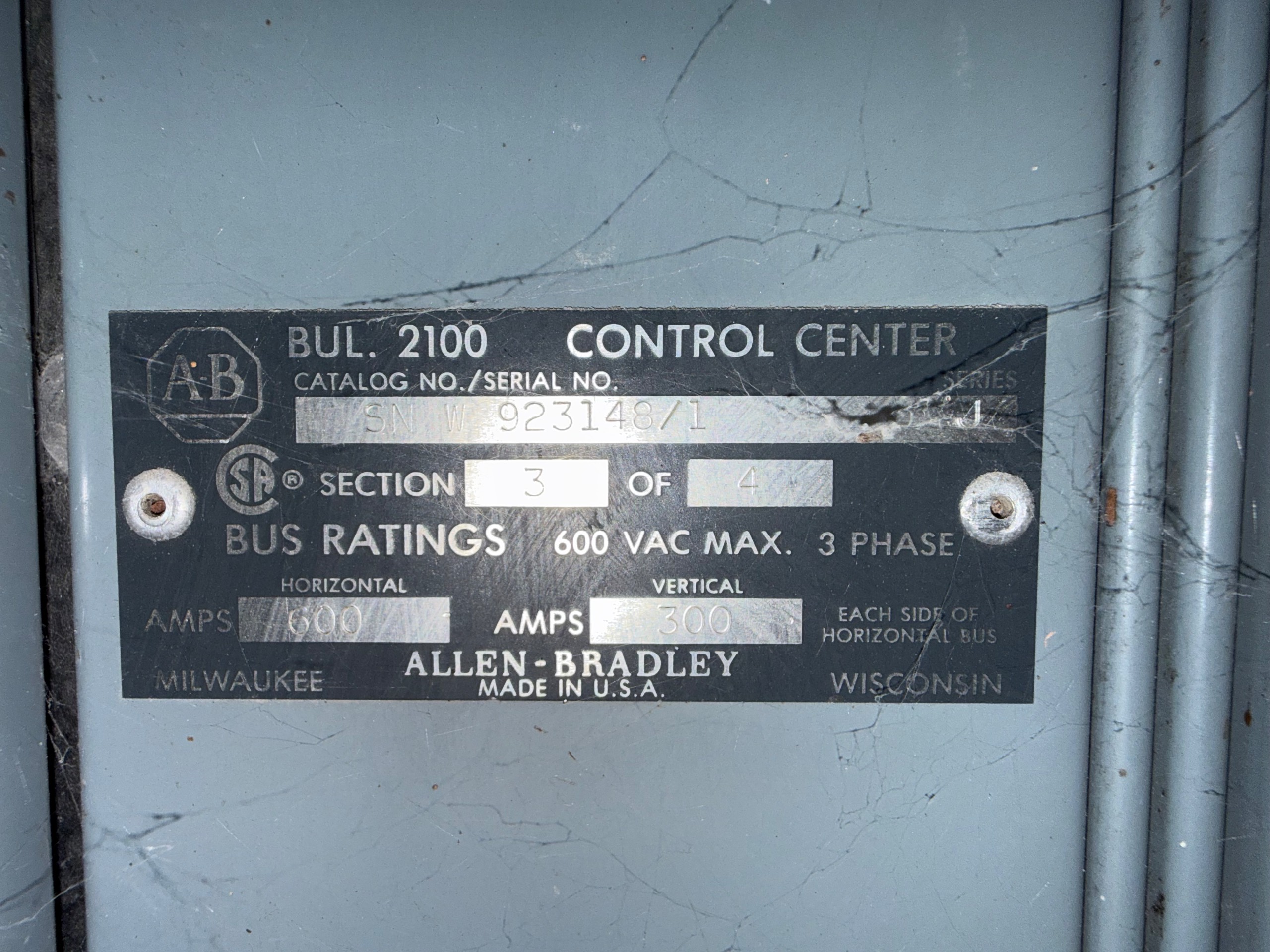 CONTENTS OF ELECTRICAL ROOM - undefined