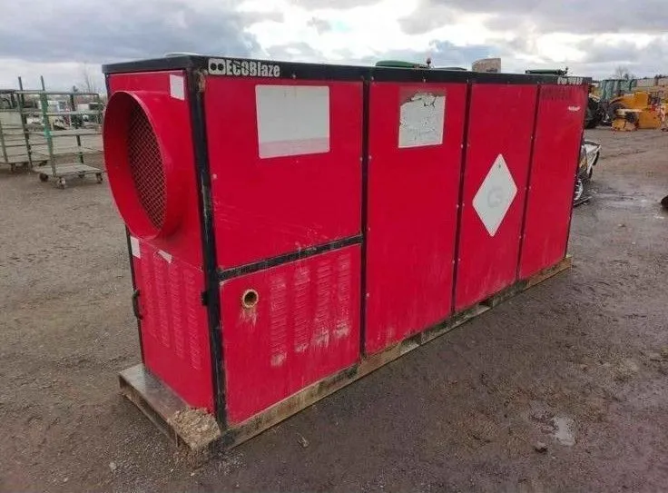 ECO BLAZE 2000D/G MOBILE INDUSTRIAL HEATER, DUAL-FUEL DIESEL/LPG, 2,000,000 BTU/HR, 120V - undefined