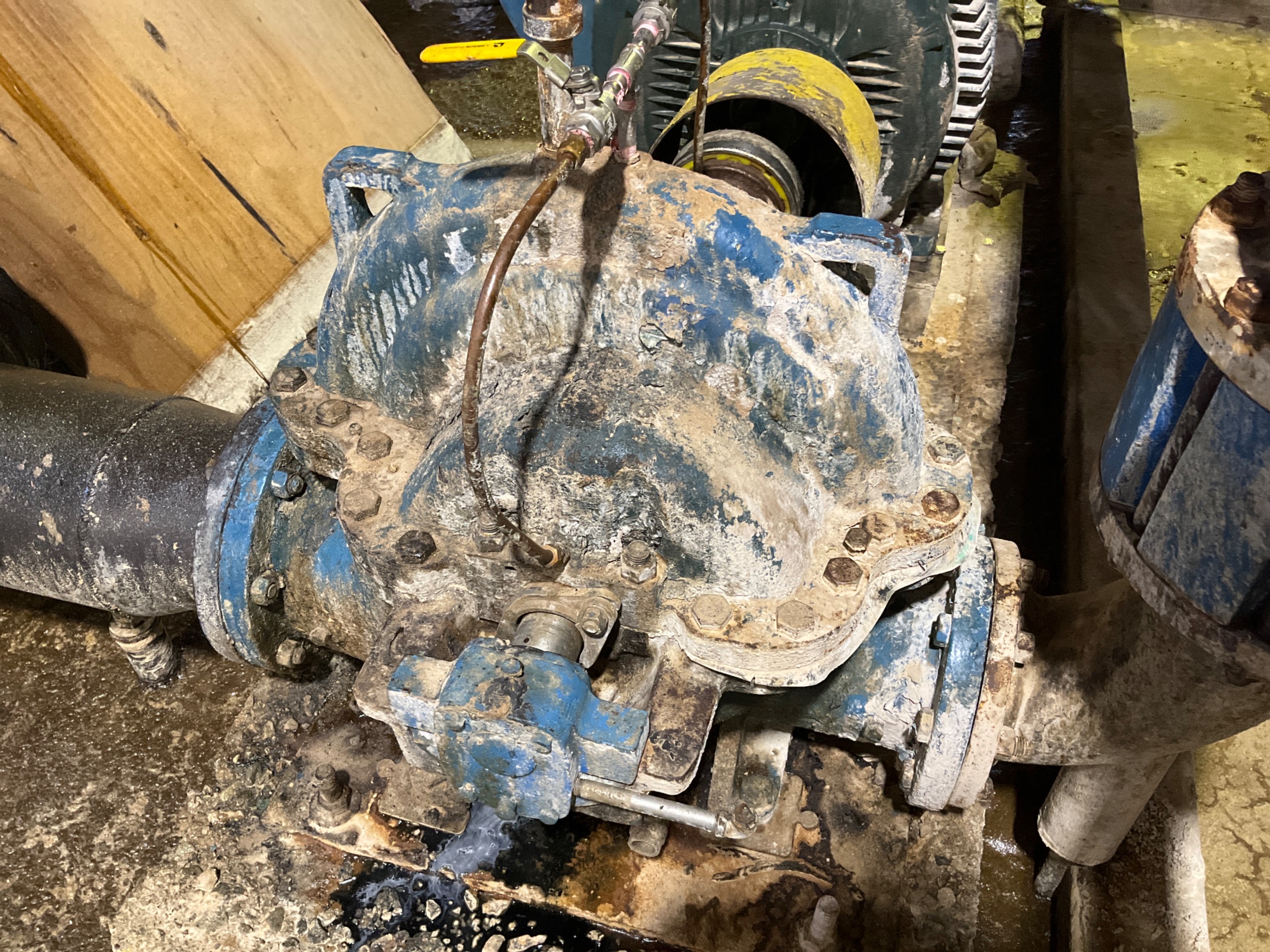 GOULDS 3410 PUMP & 150 HP MOTOR ASSEMBLY - undefined
