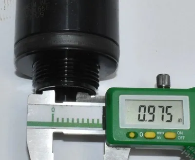 KENNAMETAL COLLET HOLDER SS100RDL666, 1" SHANK, 4" L, .975" ID HEAD, 6.5" OVERALL LENGTH - undefined