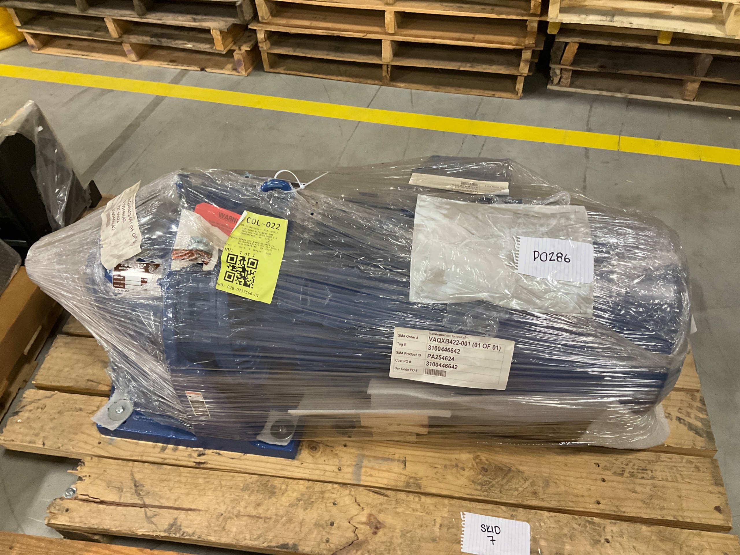 SUMITOMO CHHMS30-6205YB-EP-B-43 MOTOR & GEARBOX ASSEMBLY - undefined