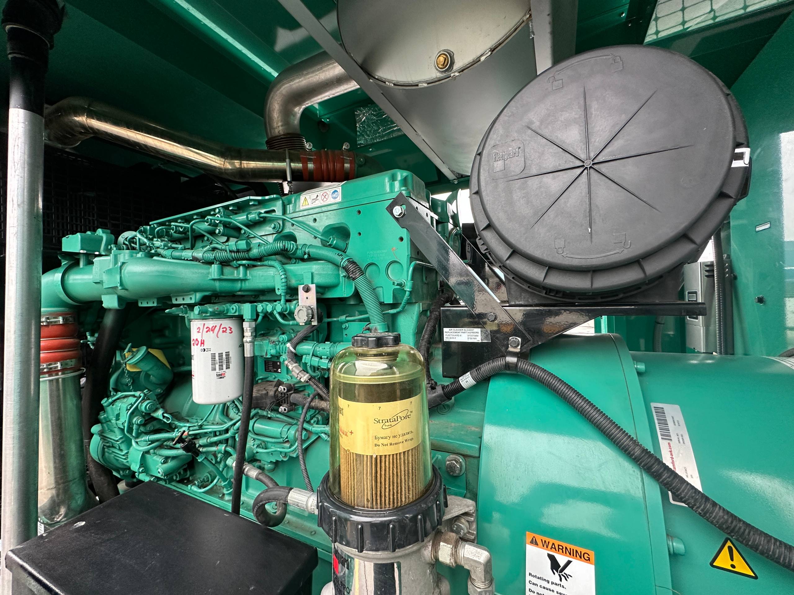 2020 CUMMINS DFEJ 450 KW DIESEL GENERATOR - undefined