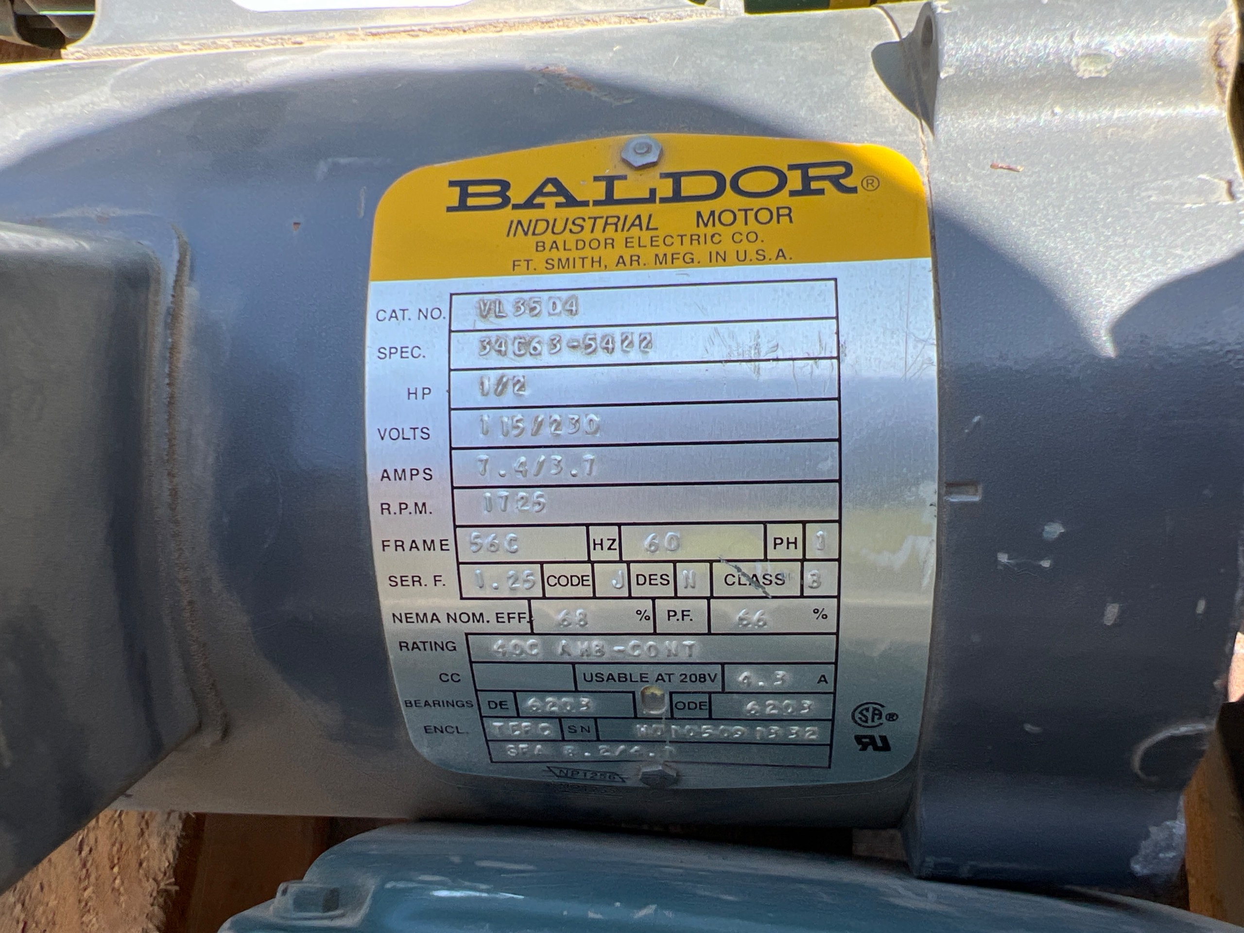 QTY 16: ELECTRIC MOTORS - undefined