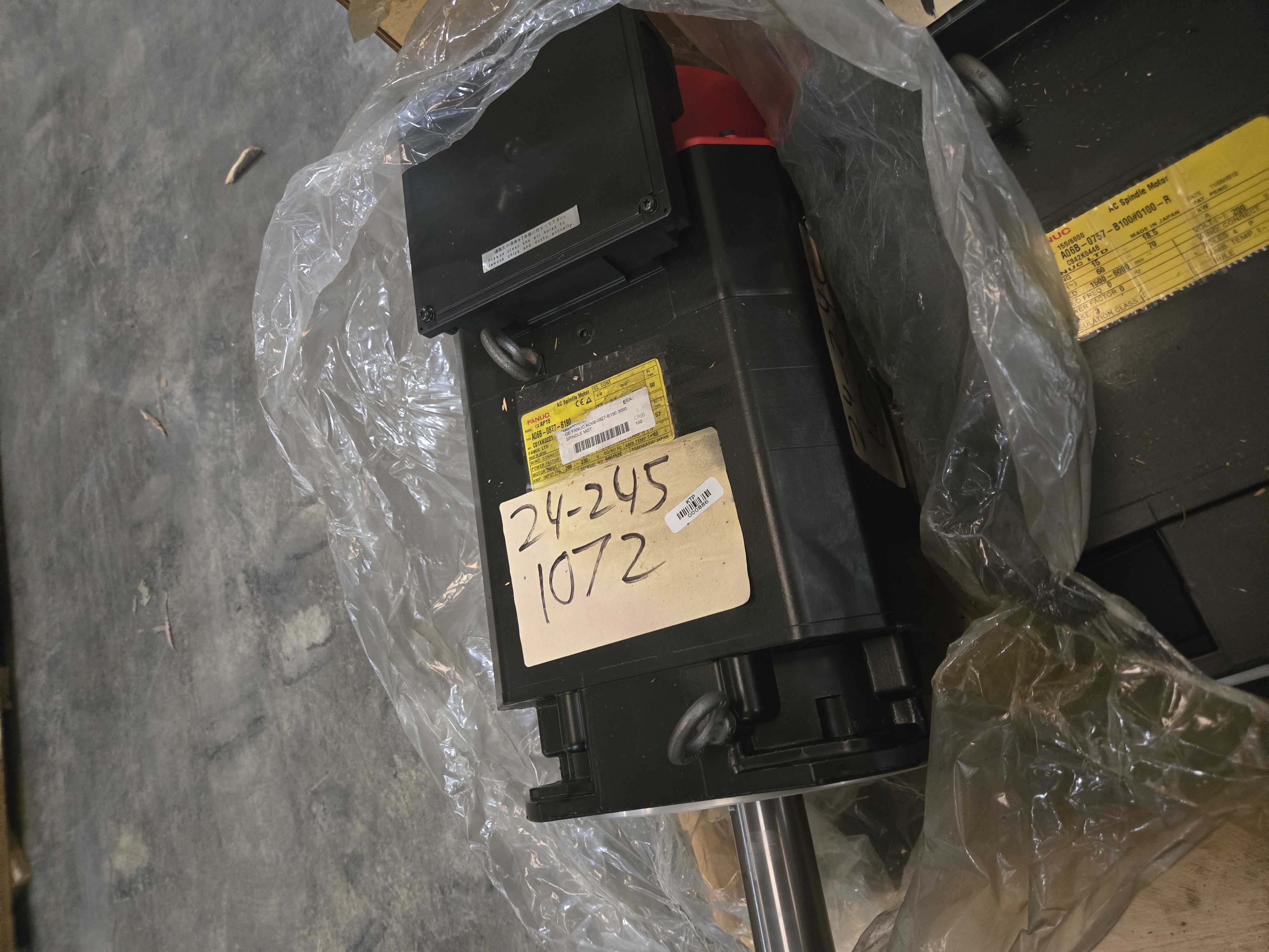 FANUC A06B-0827-B190 AC SPINDLE MOTOR - undefined