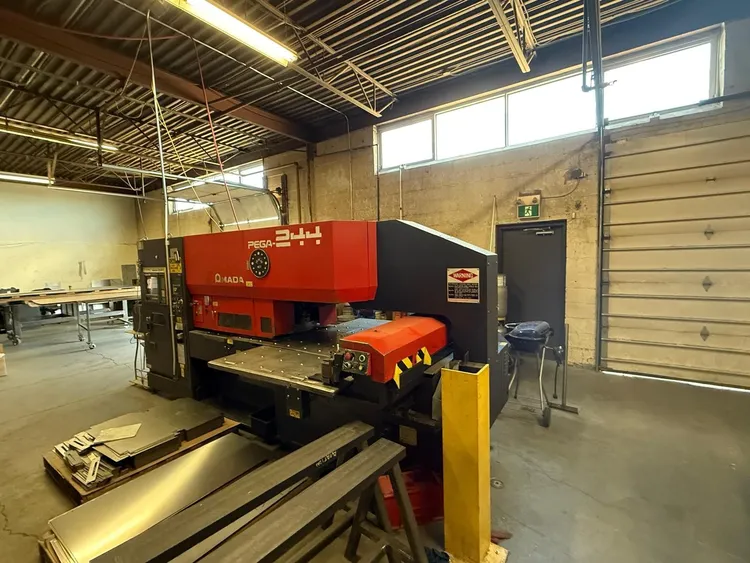 1990 AMADA PEGA 244 20 TON TURRET PUNCH PRESS - undefined