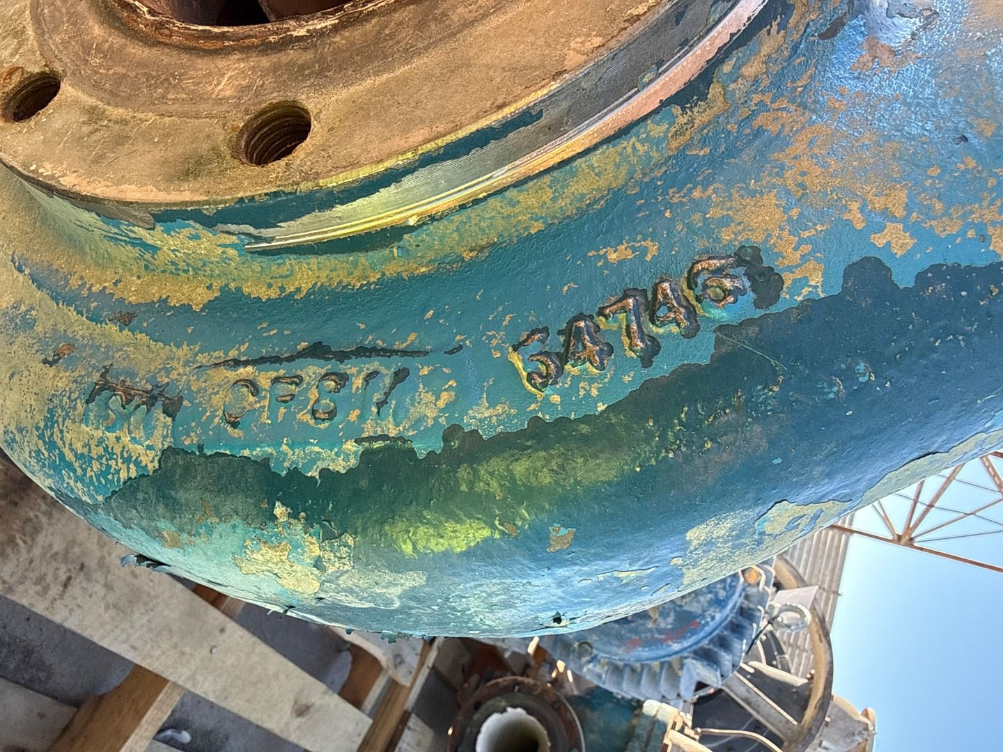 GOULDS PUMP & 25 HP MOTOR ASSEMBLY - undefined