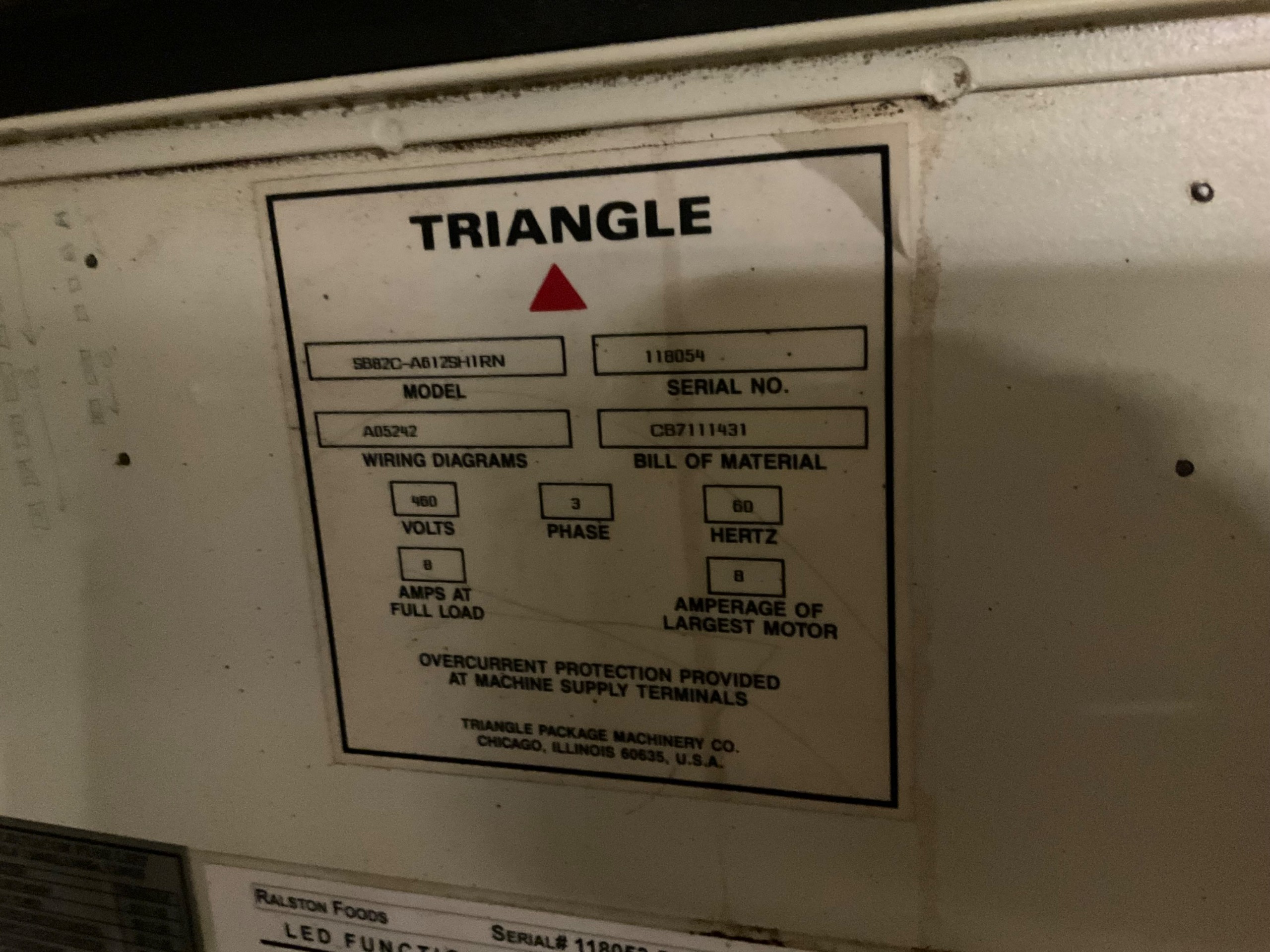 TRIANGLE SB82C/A612H1RNS BAGGER - undefined
